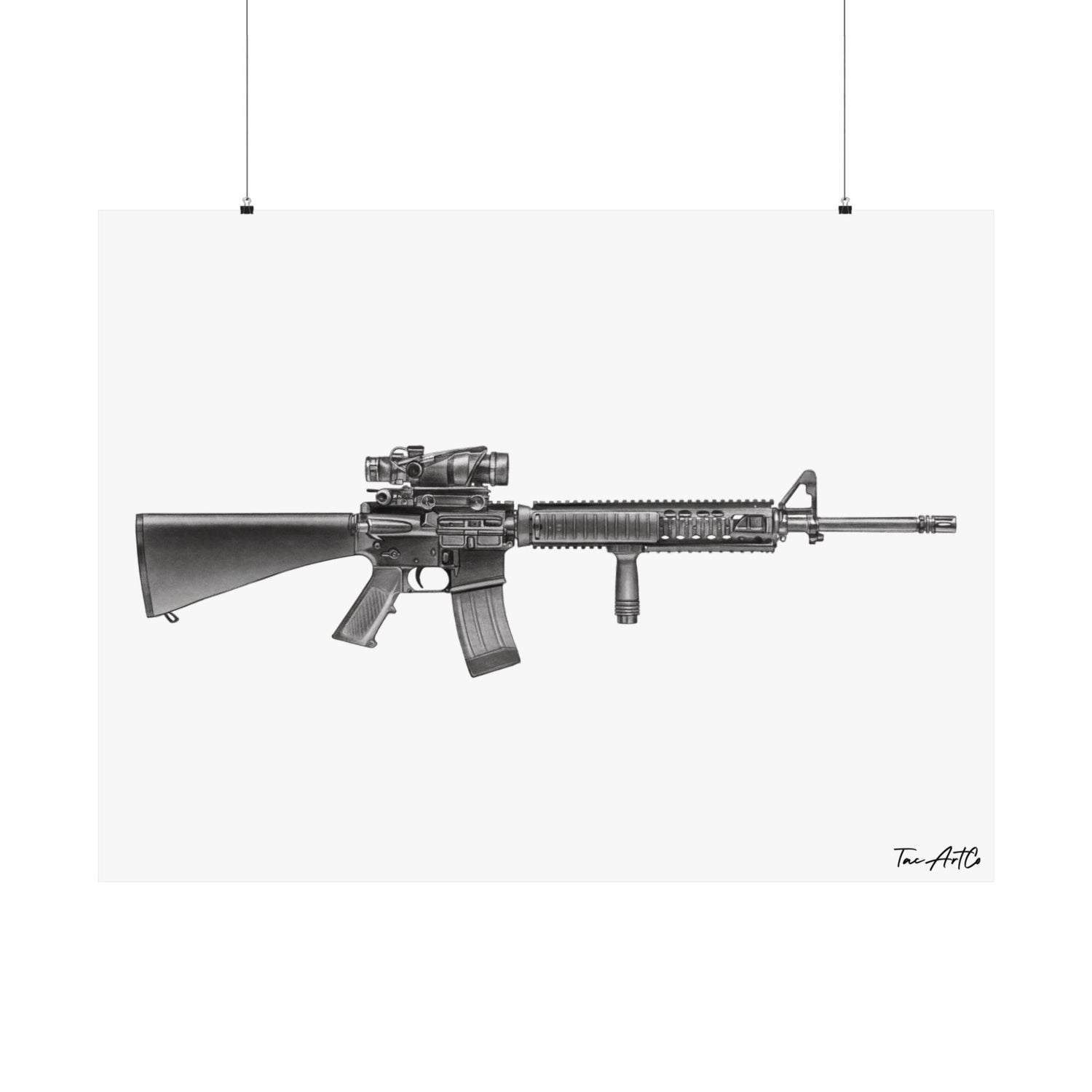 M16A4 - Matte Poster