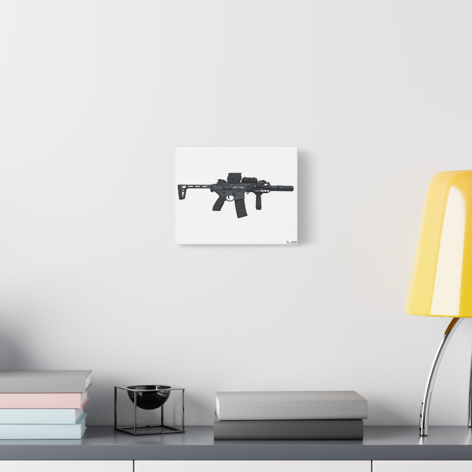SIG MCX β Compact Rifle Canvas Print