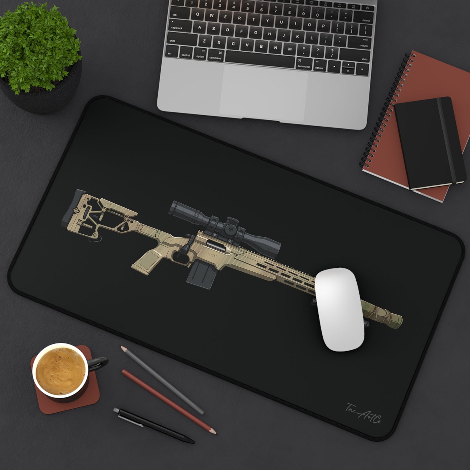 Bolt Gun v1 - Desk Mat