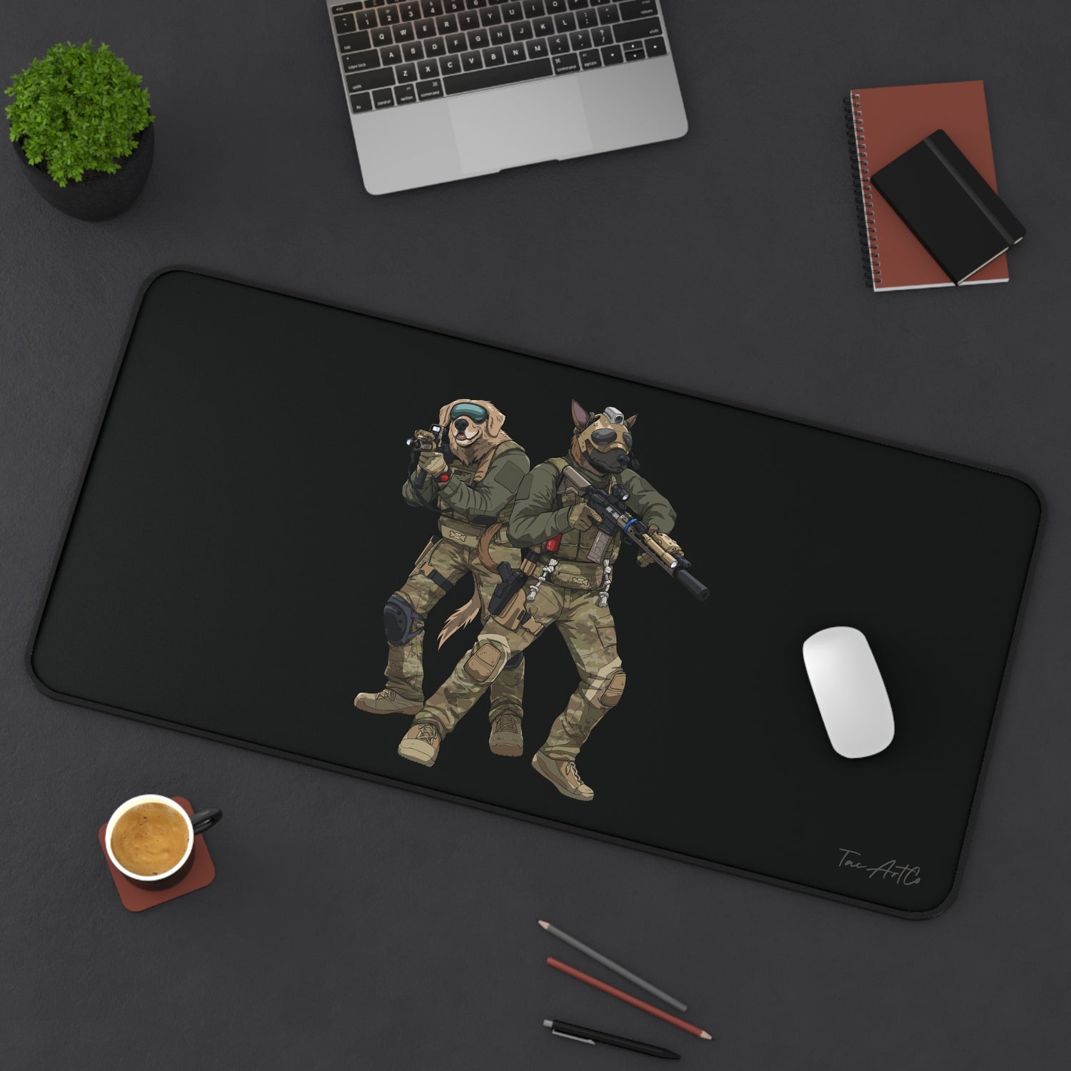Assault Dogs - Desk Mat