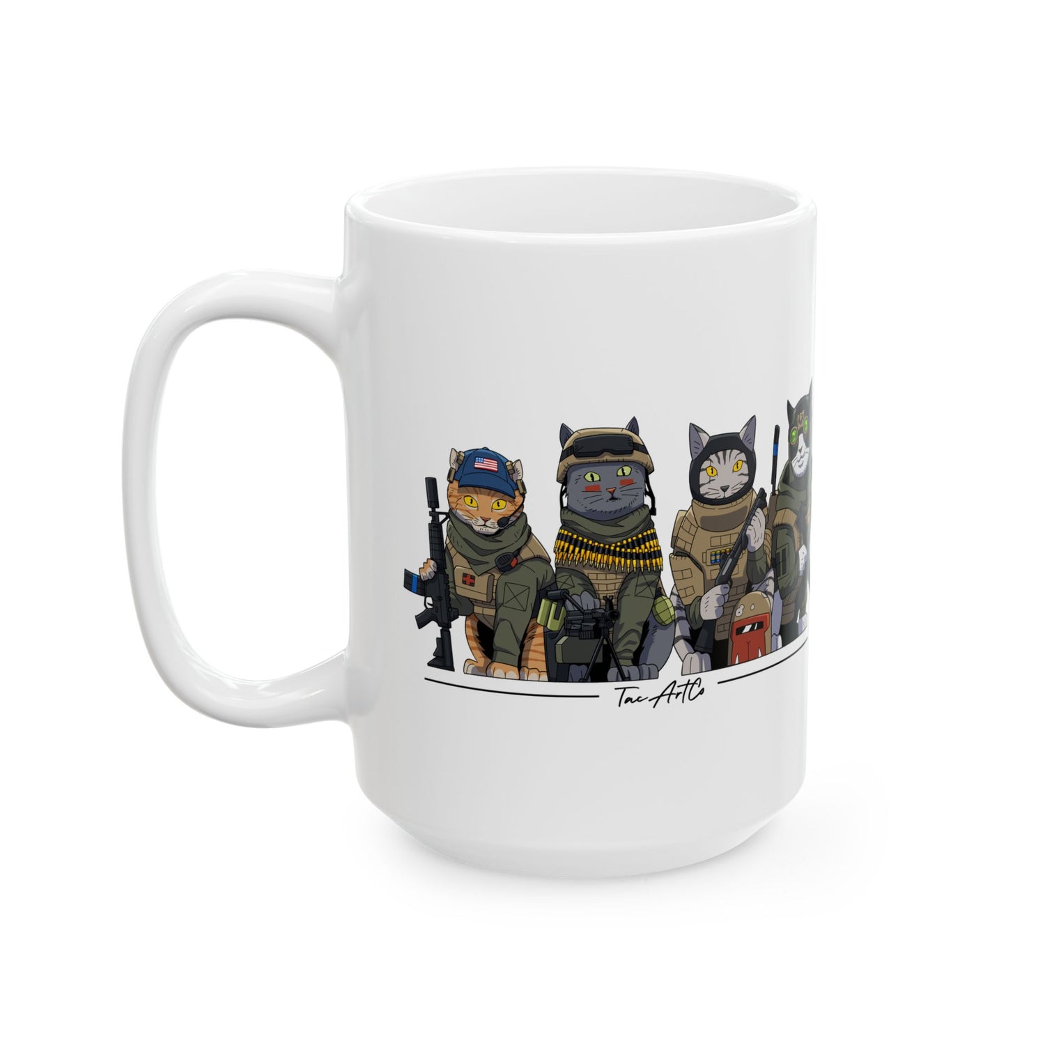Tactical Cats – Ceramic Mug
