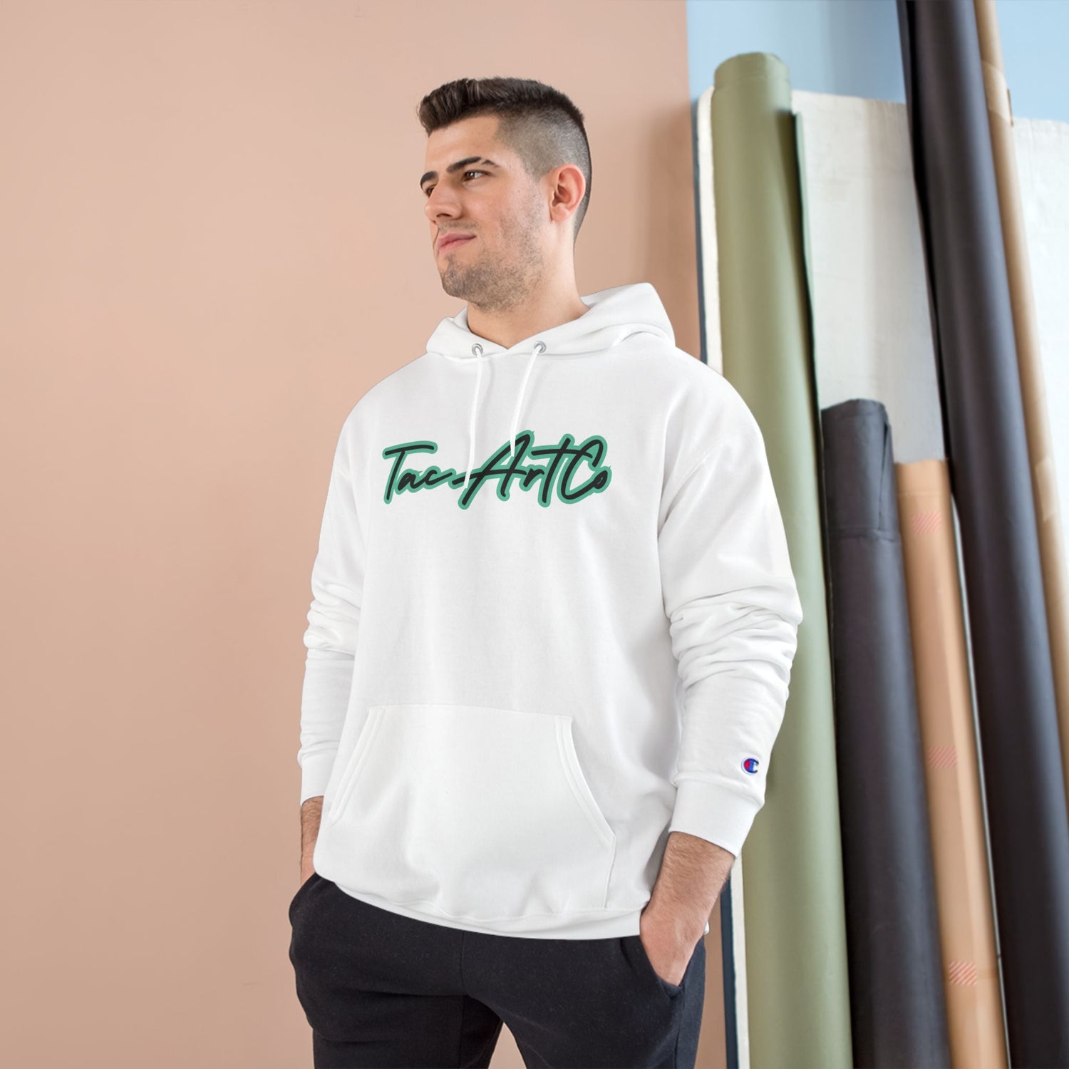 TacArtCo Logo - Champion Hoodie