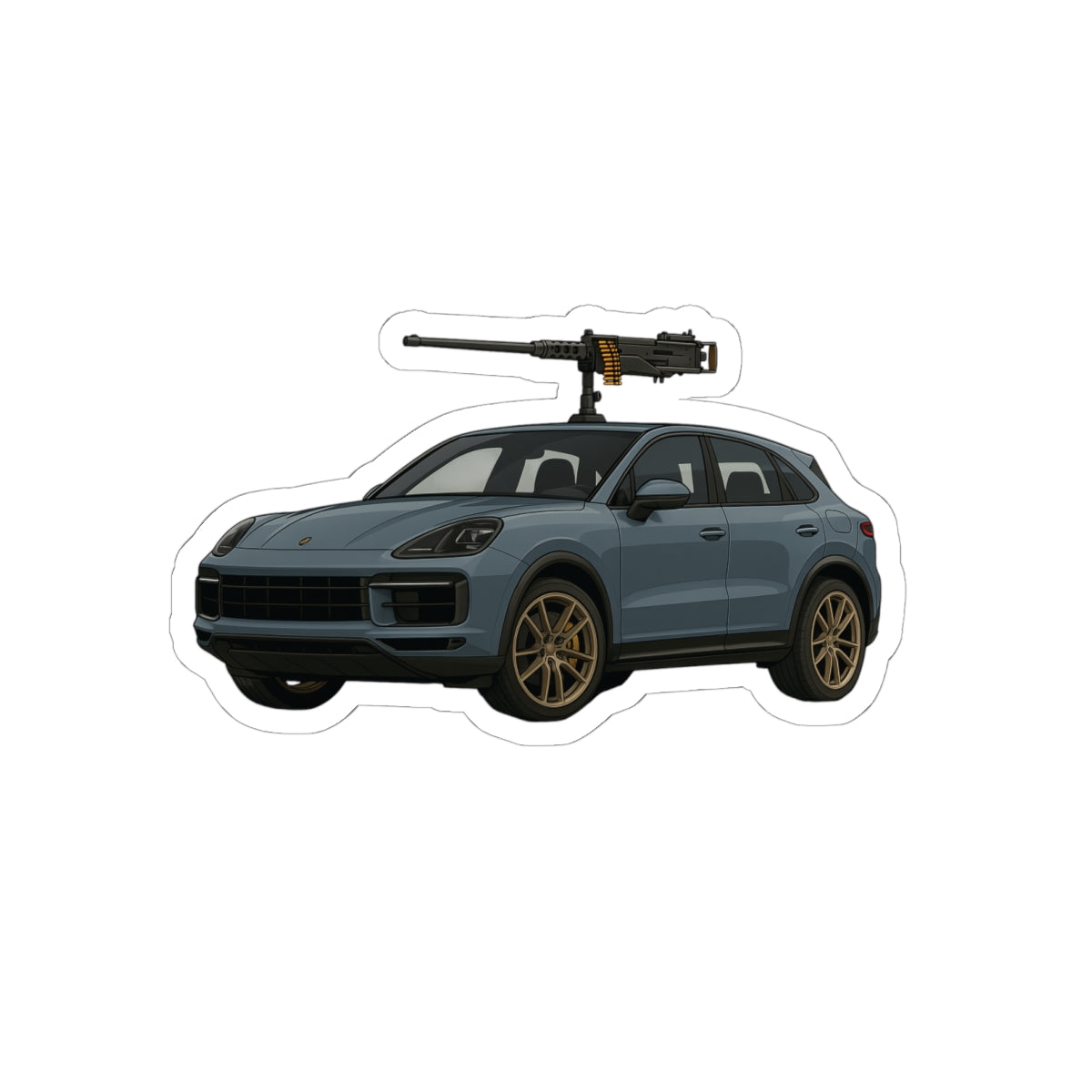 Porsche Cayenne Technical - Sticker