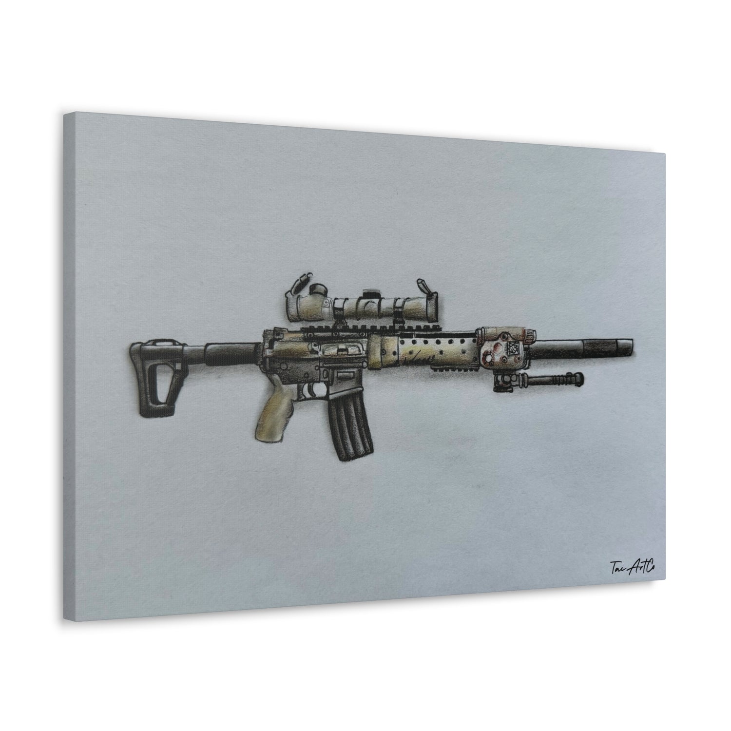 MK12 SKETCH - Canvas Print
