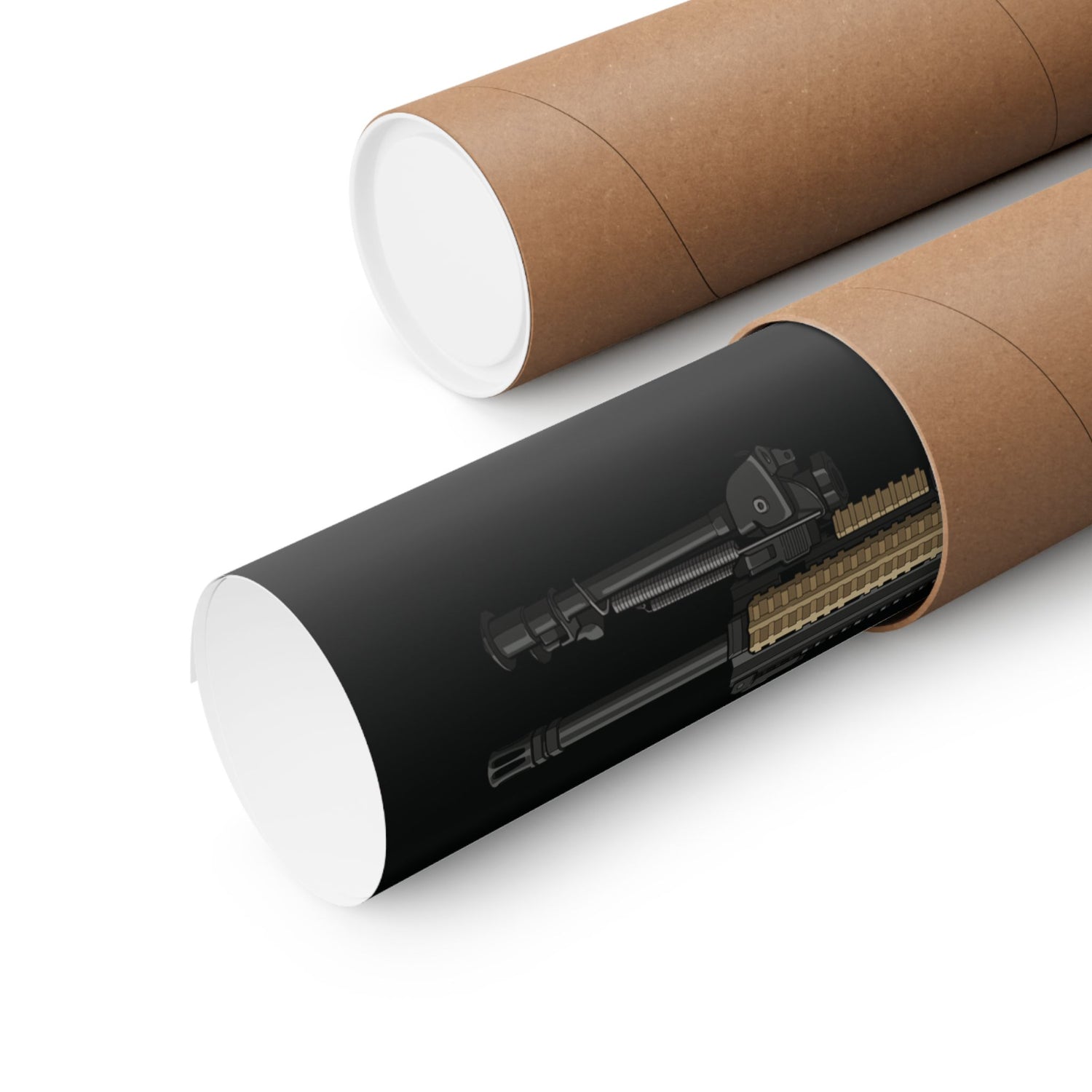 M27 IAR - Matte Poster (Black Background)