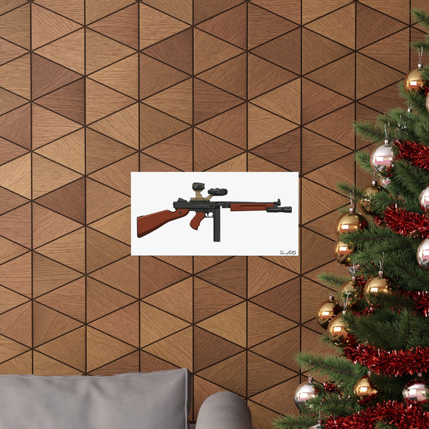 Modernized Thompson - Matte Poster