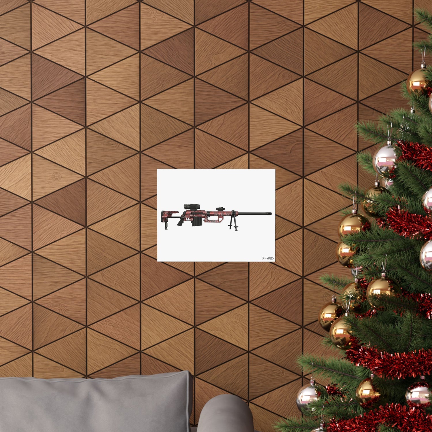 M200 Intervention COD Classic - Matte Poster