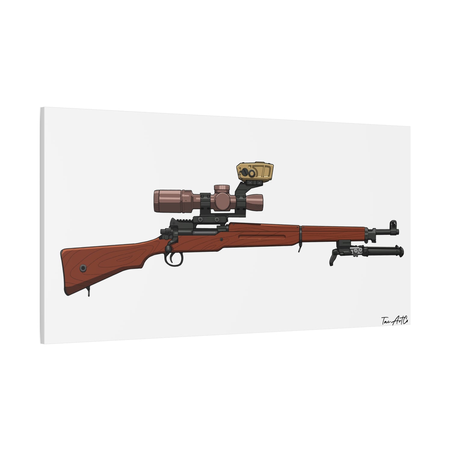 Breach the Empire – Tactical Enfield Canvas Print