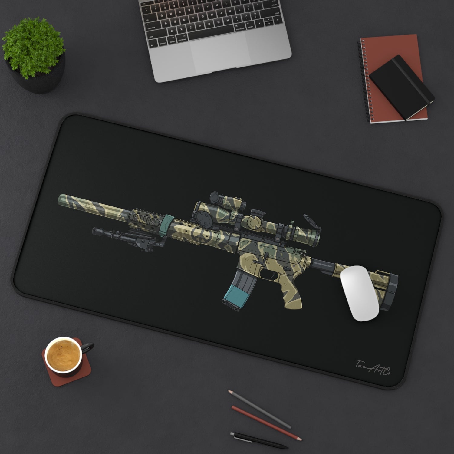 Tiger Stripe AR – Desk Mat