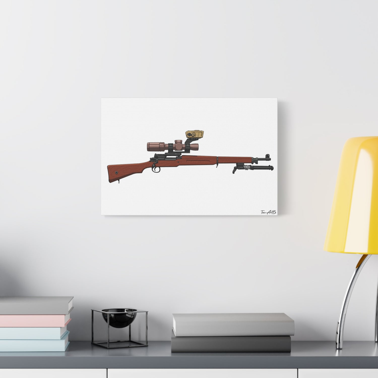 Breach the Empire – Tactical Enfield Canvas Print