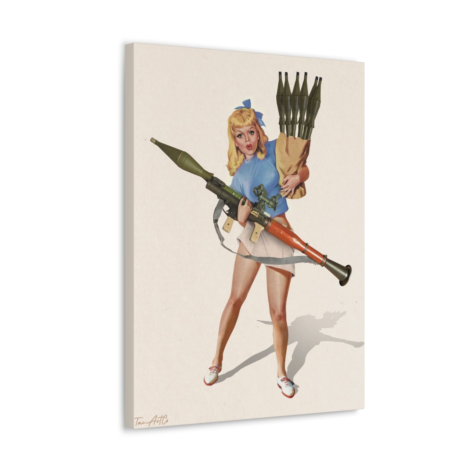 RPG Girl - Canvas Print