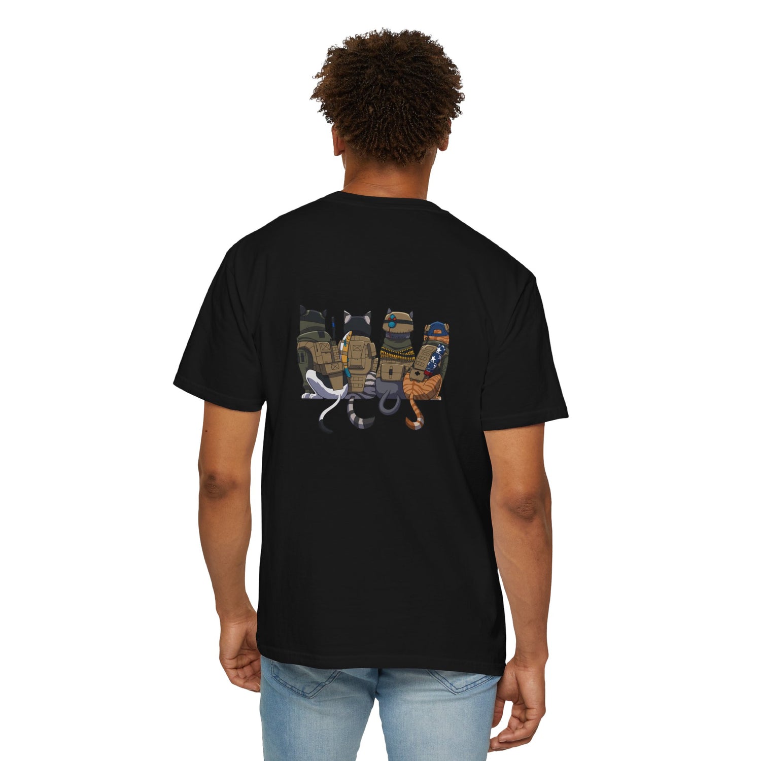 Tactical Cats – The Frontline Felines Tee (No Guns)