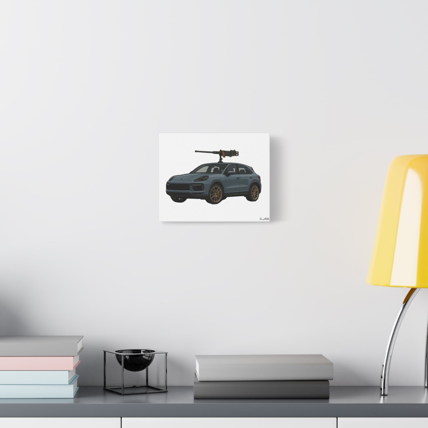 Urban Armor – Porsche Gun Rig Canvas Print