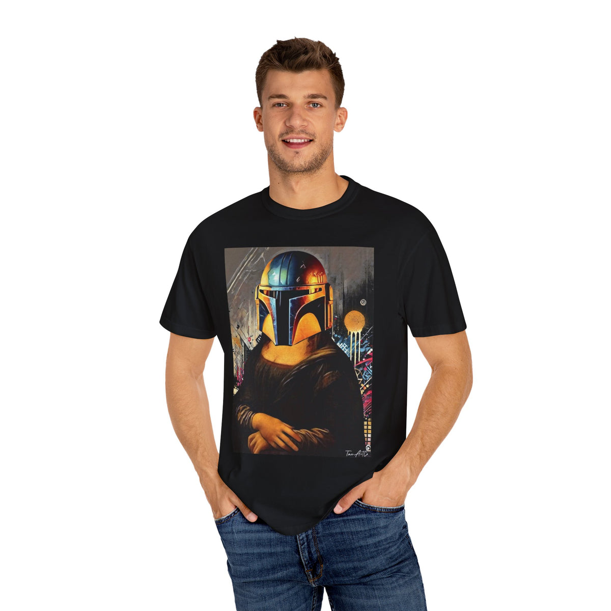 boba lisa - Comfort Color 1717 Tee