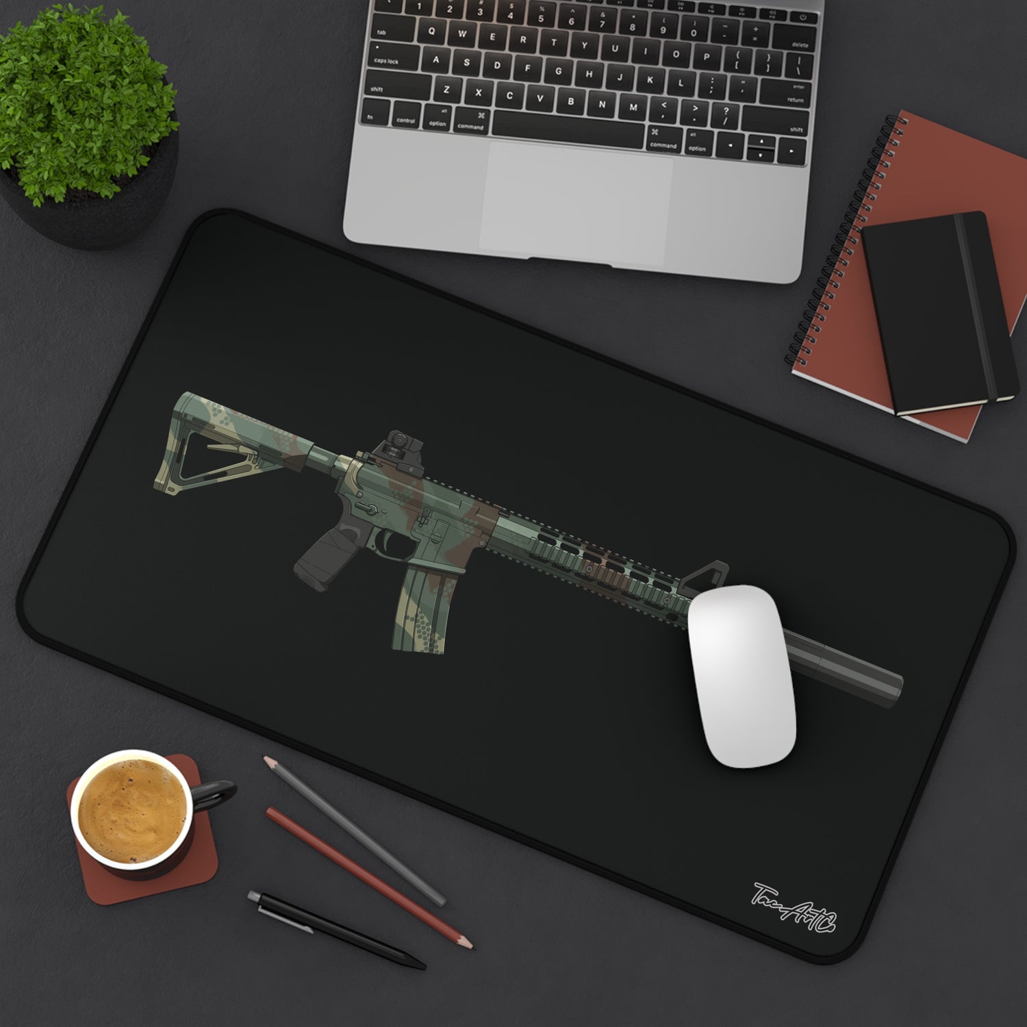 AR15 Custom V1 - Desk Mat