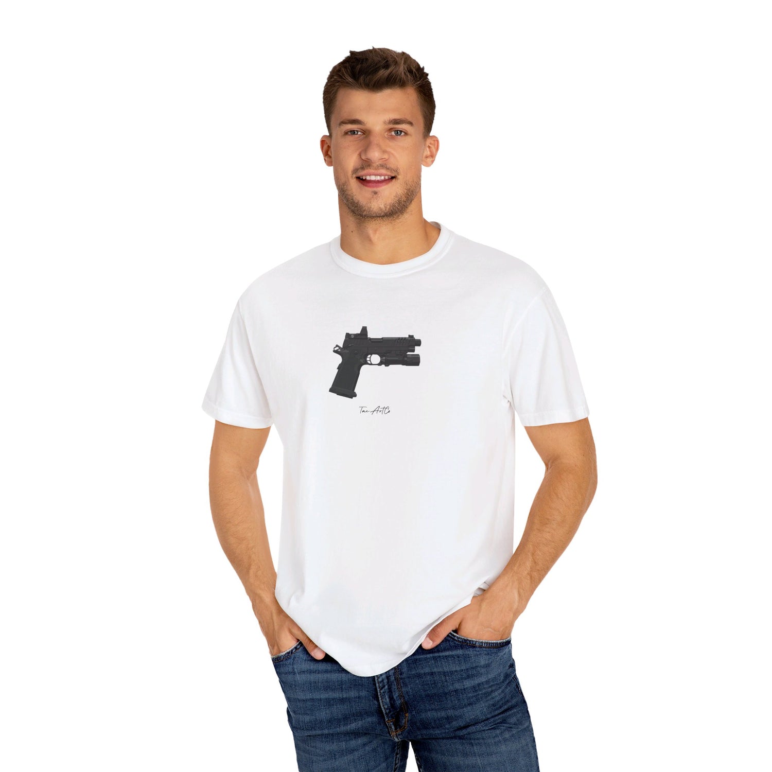 Handgun v4 - Comfort Color 1717 Tee