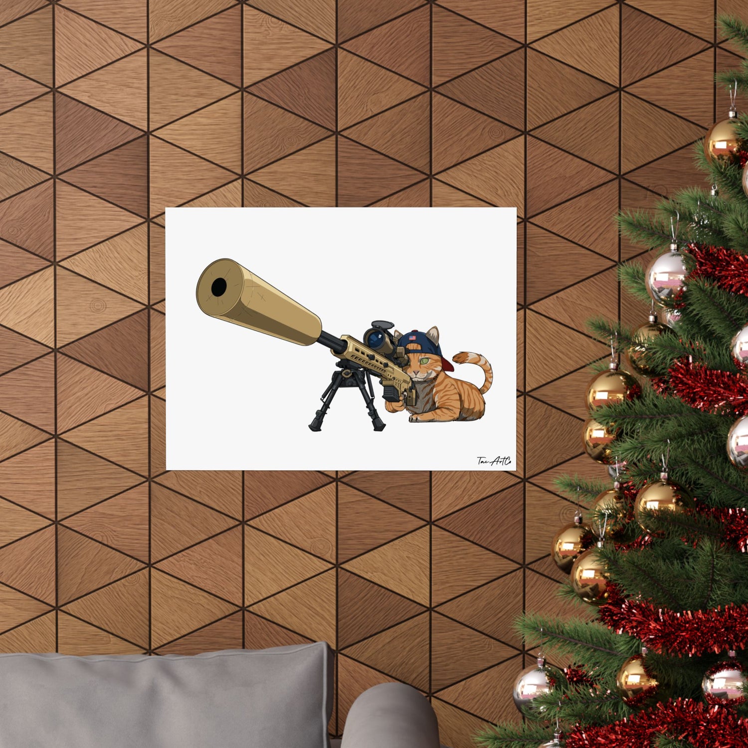 Mk22 Recon Cat - Matte Poster