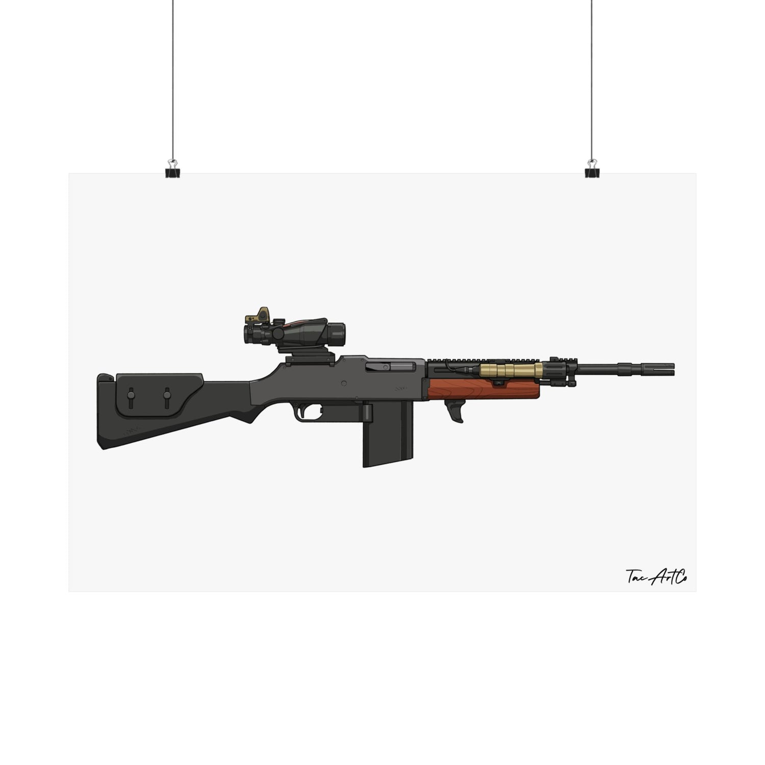 Modernized BAR - Matte Poster