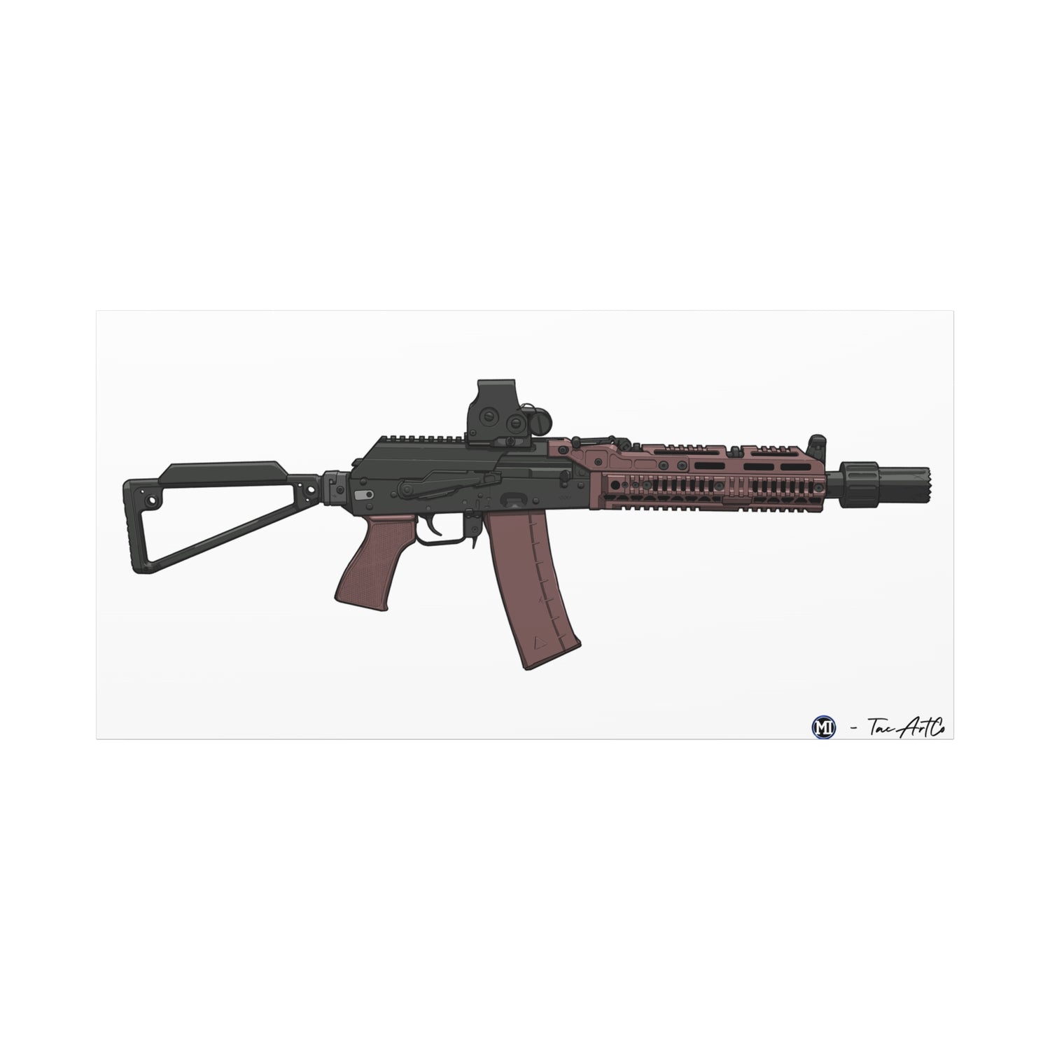AK Alpha Series Canvas Print – Midwest Industries