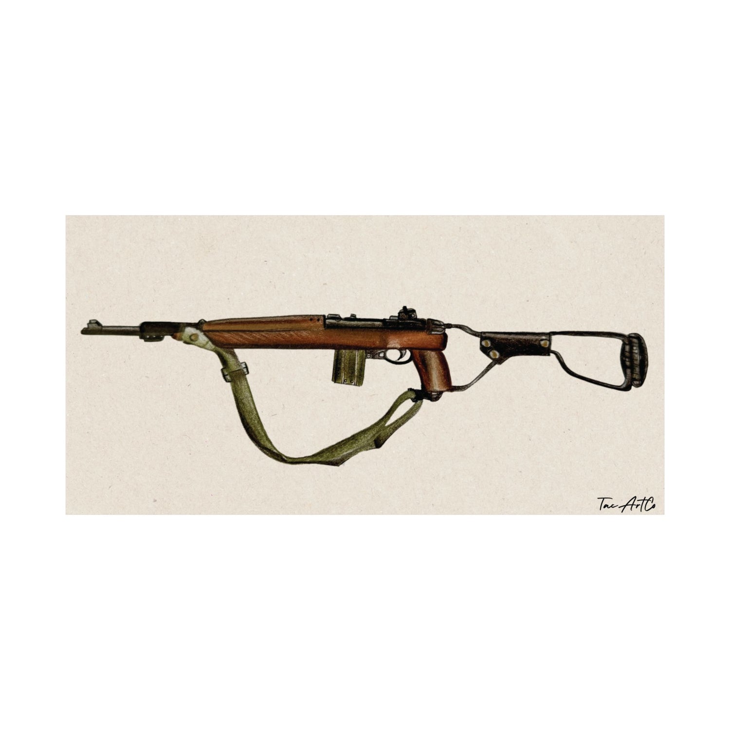 M1 Carbine - Matte Poster