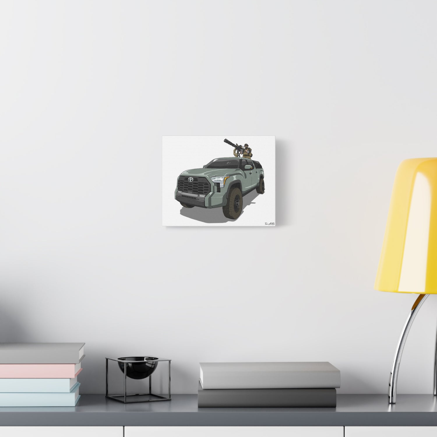 Tundra Technical – Canvas Print
