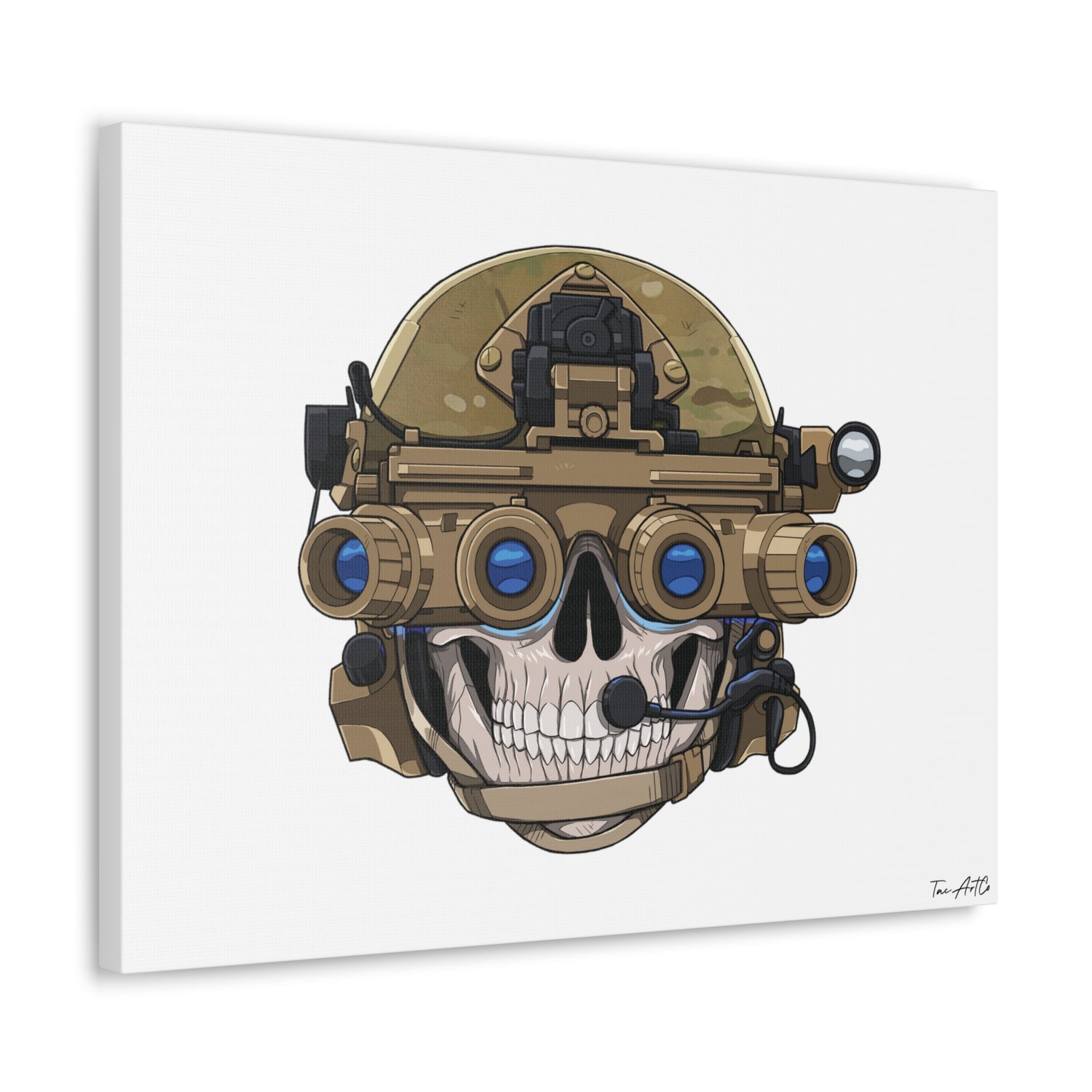 Skull & Nods - Canvas Print