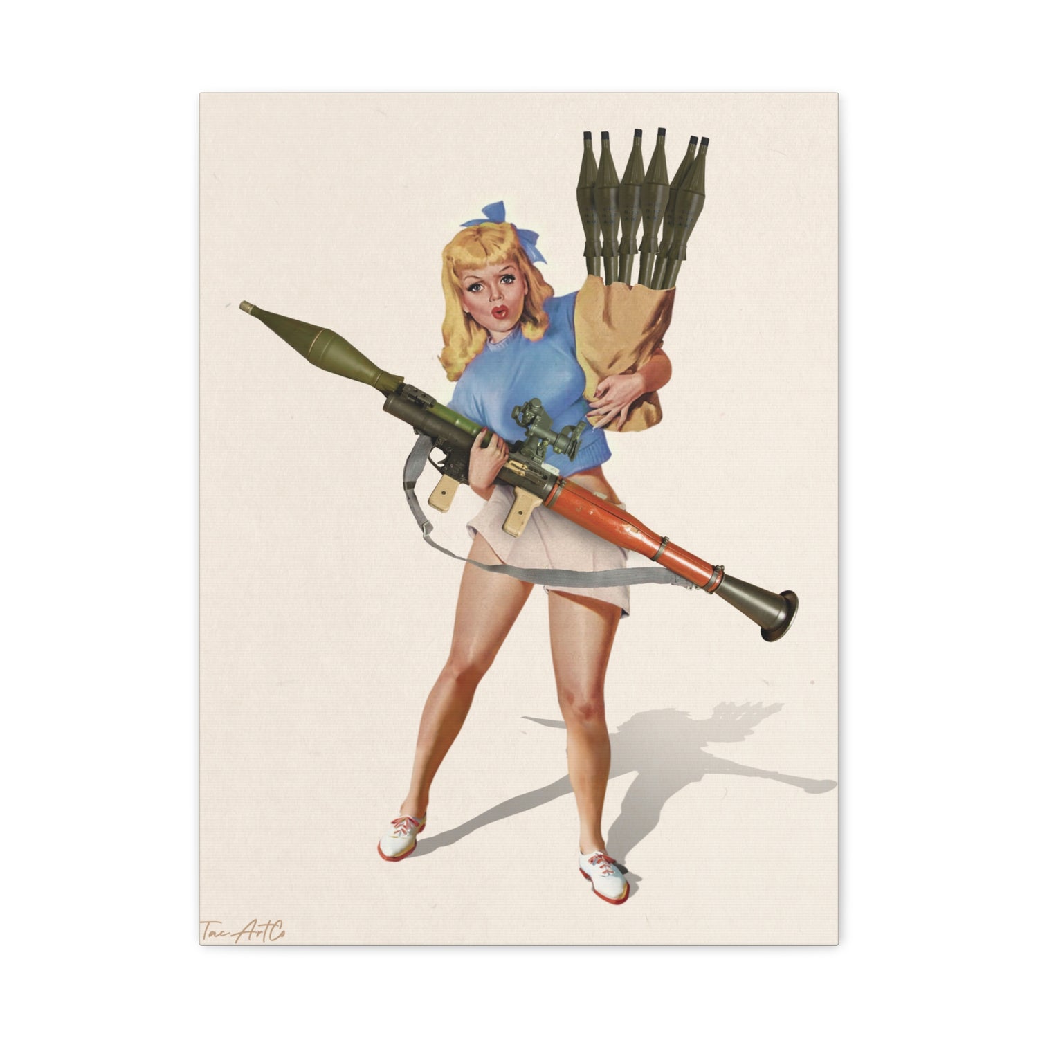 RPG Girl - Canvas Print