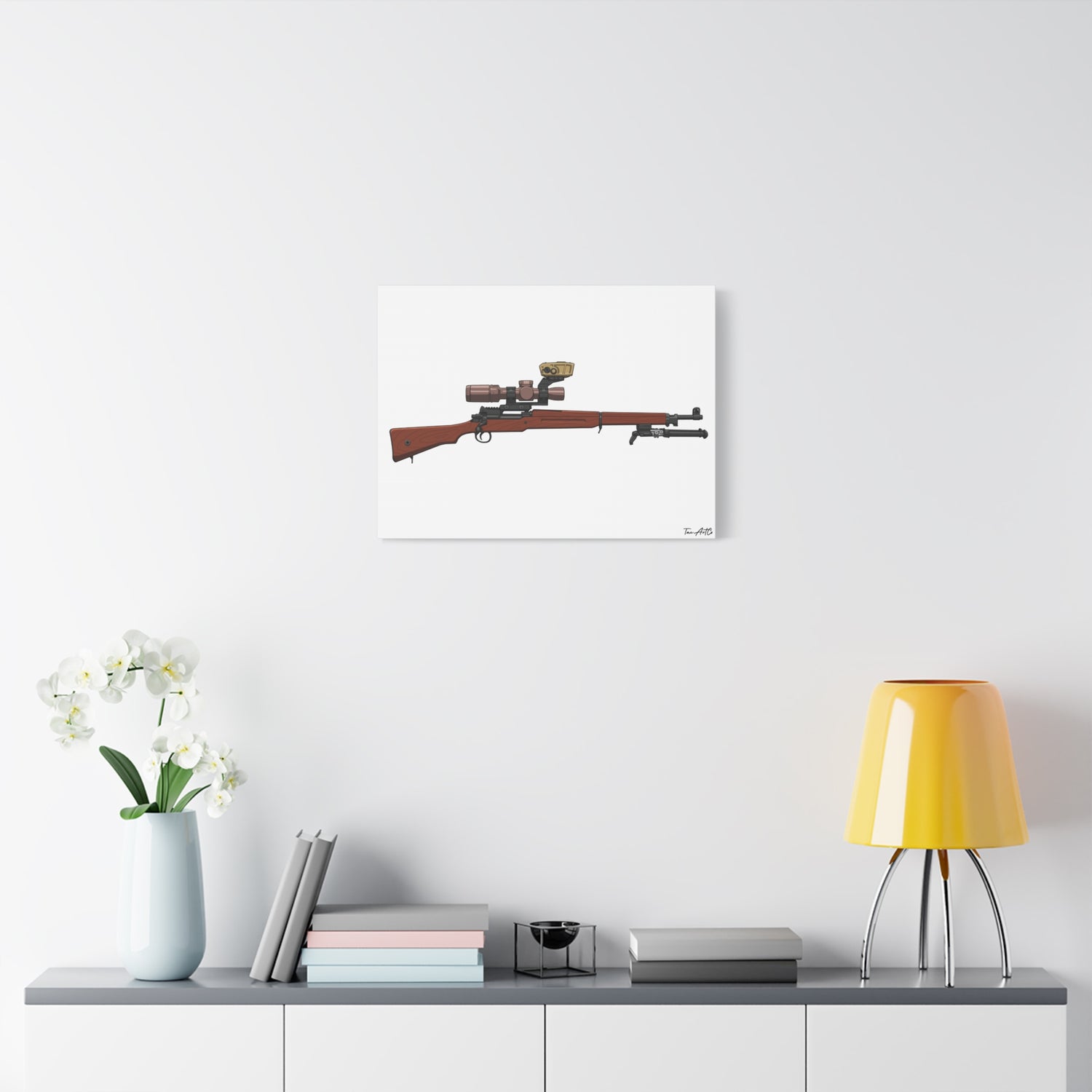 Breach the Empire – Tactical Enfield Canvas Print