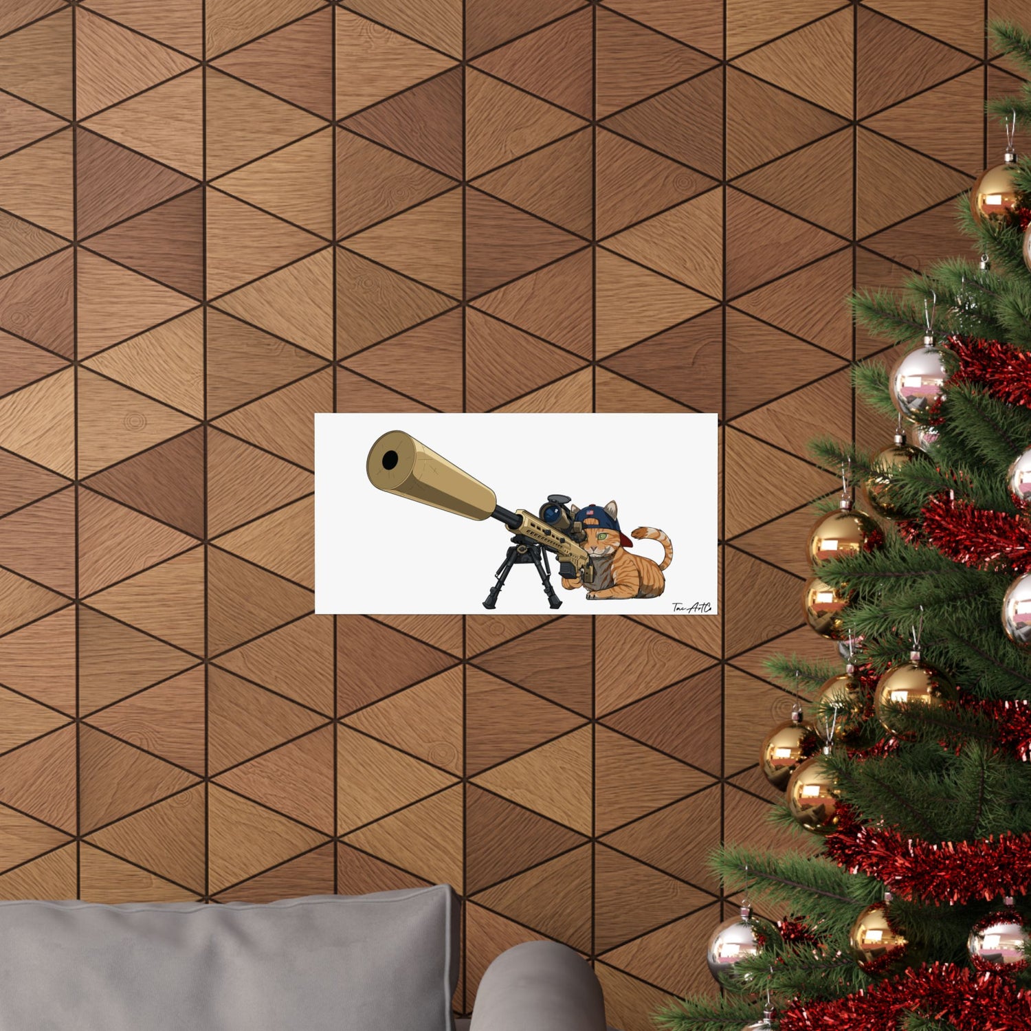 Mk22 Recon Cat - Matte Poster