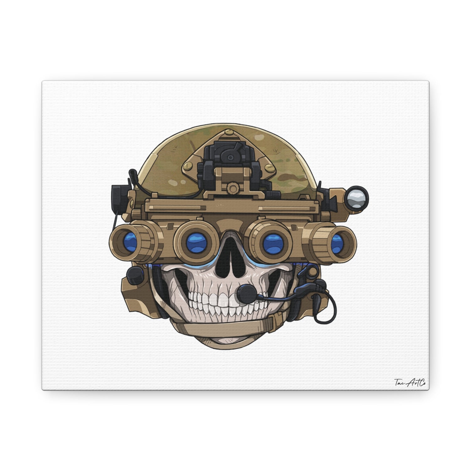 Skull & Nods - Canvas Print