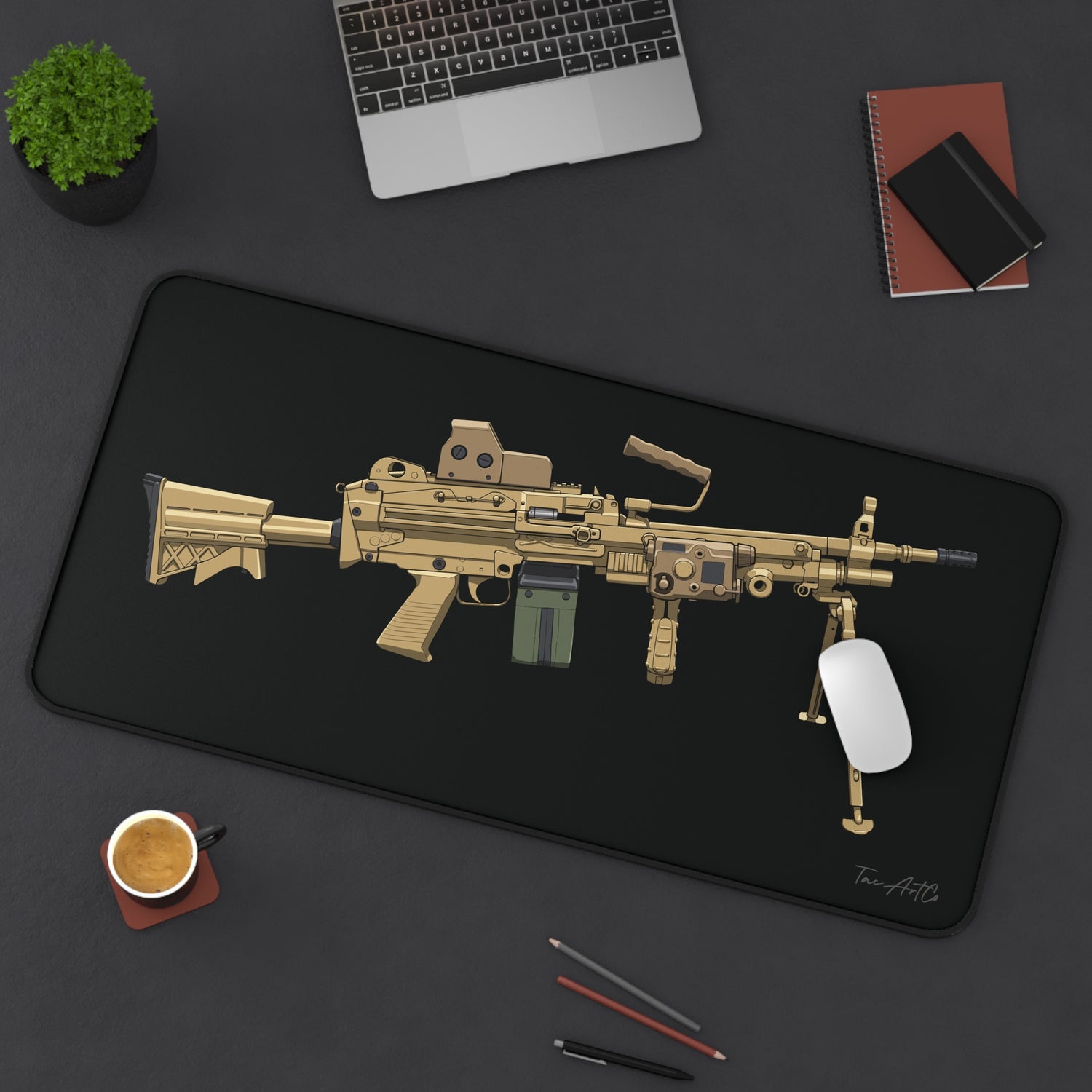 M249 LMG - Desk Mat