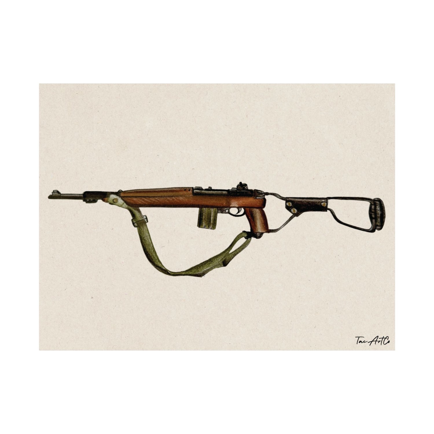 M1 Carbine - Matte Poster