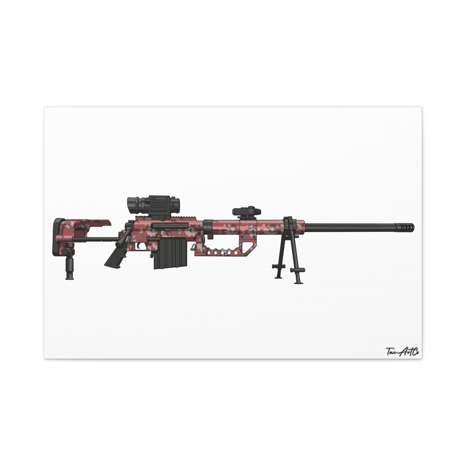 M200 Intervention COD Classic - Canvas Print