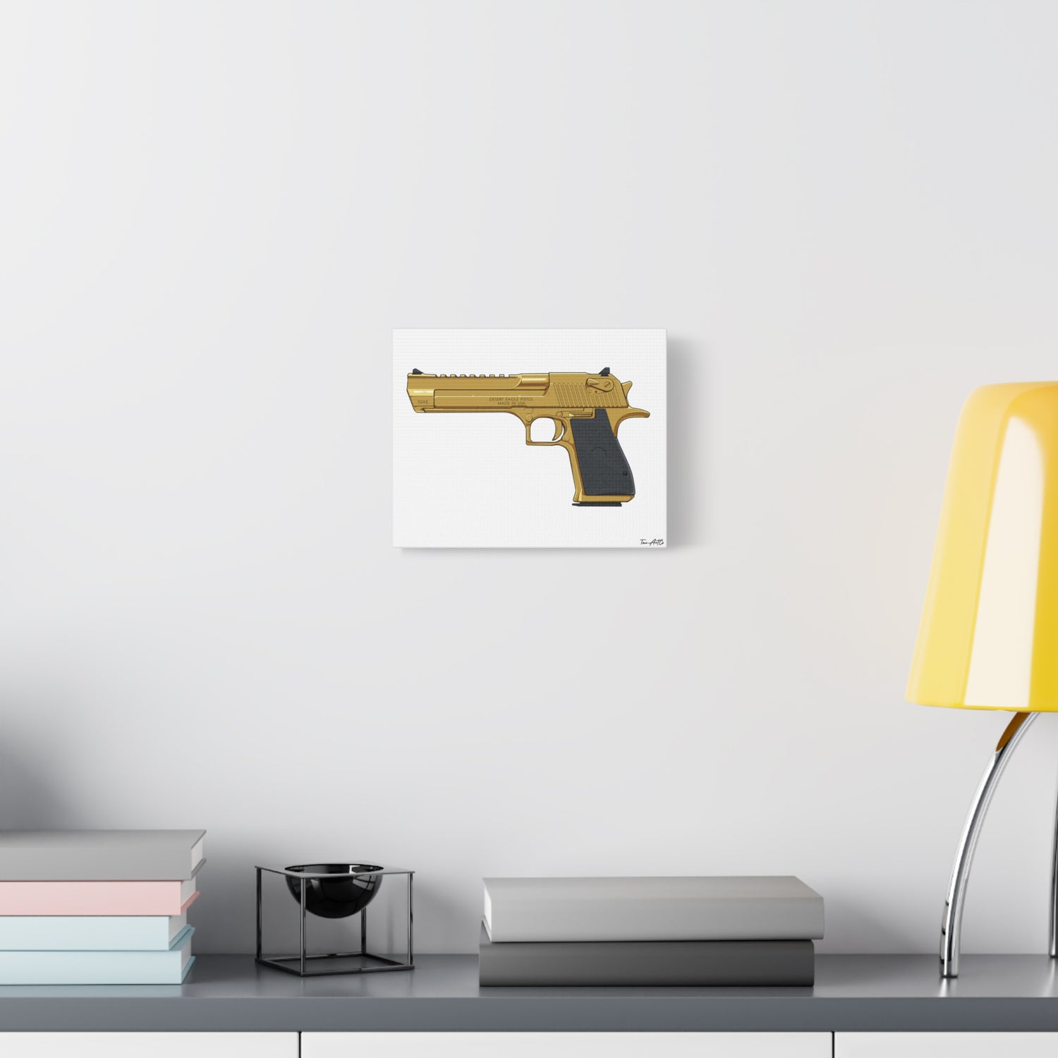 Desert Eagle Gold – Canvas Print