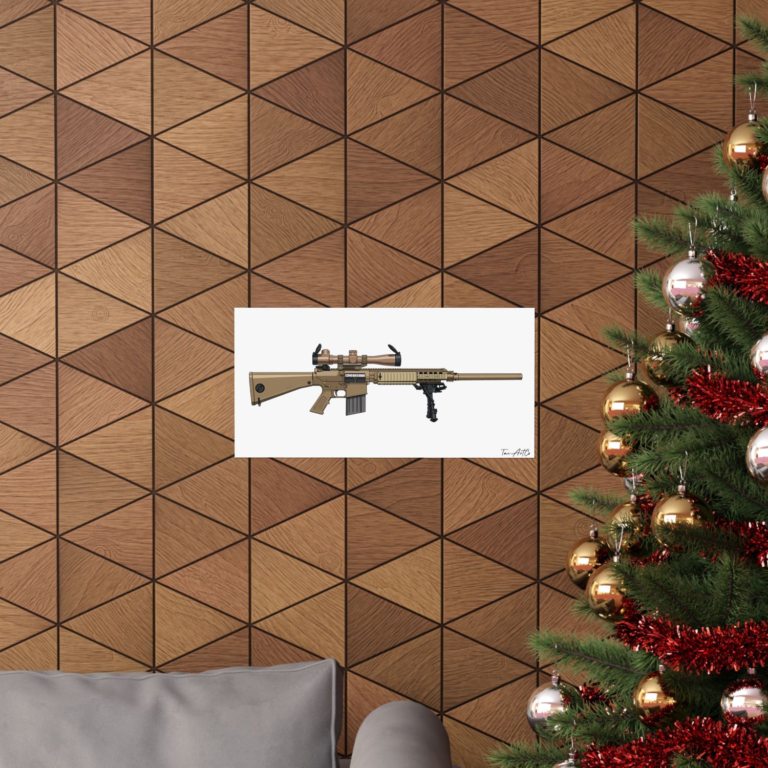 M110 SAS - Matte Poster