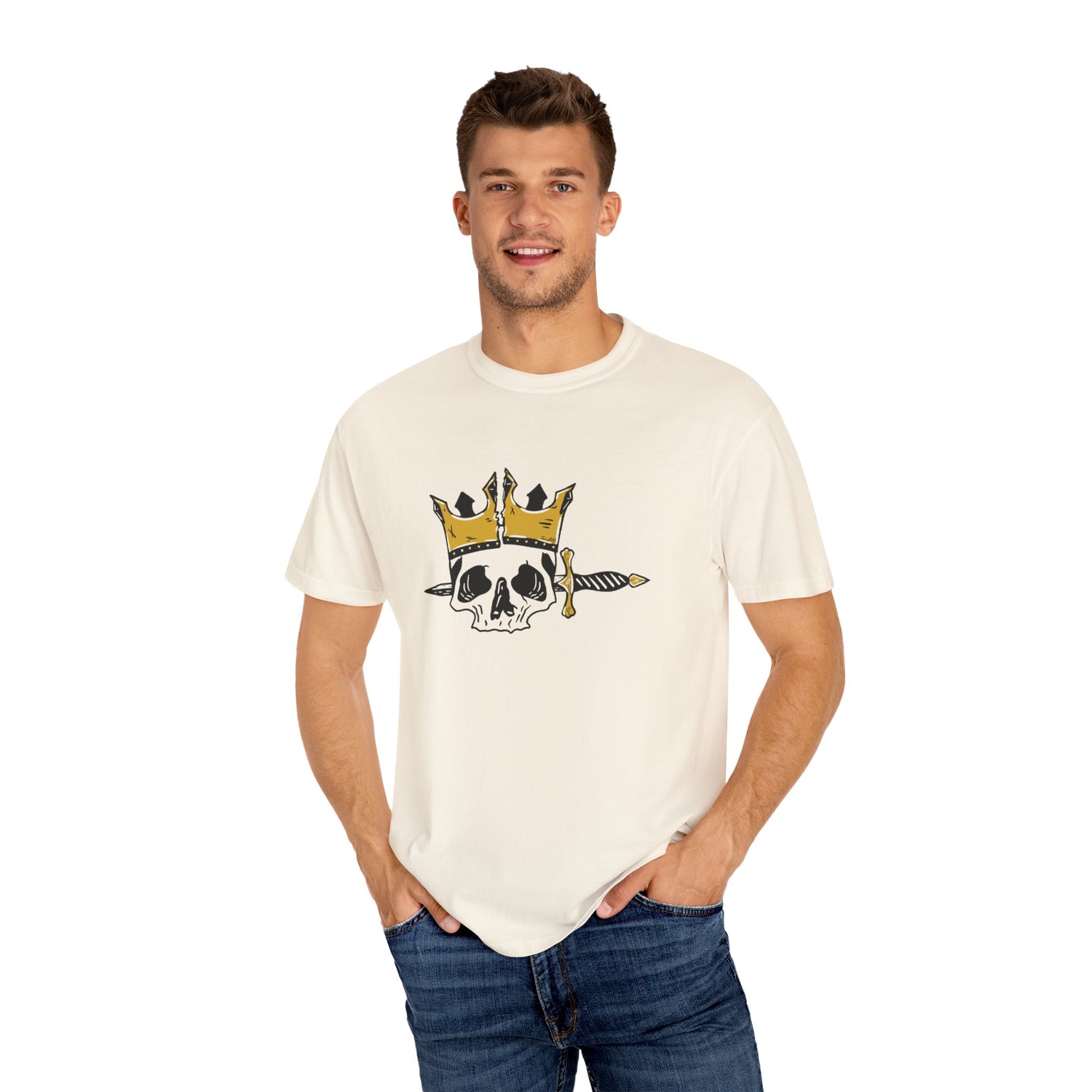 Uncrown The Kings (Big Logo v2) - Comfort Color 1717 Tee
