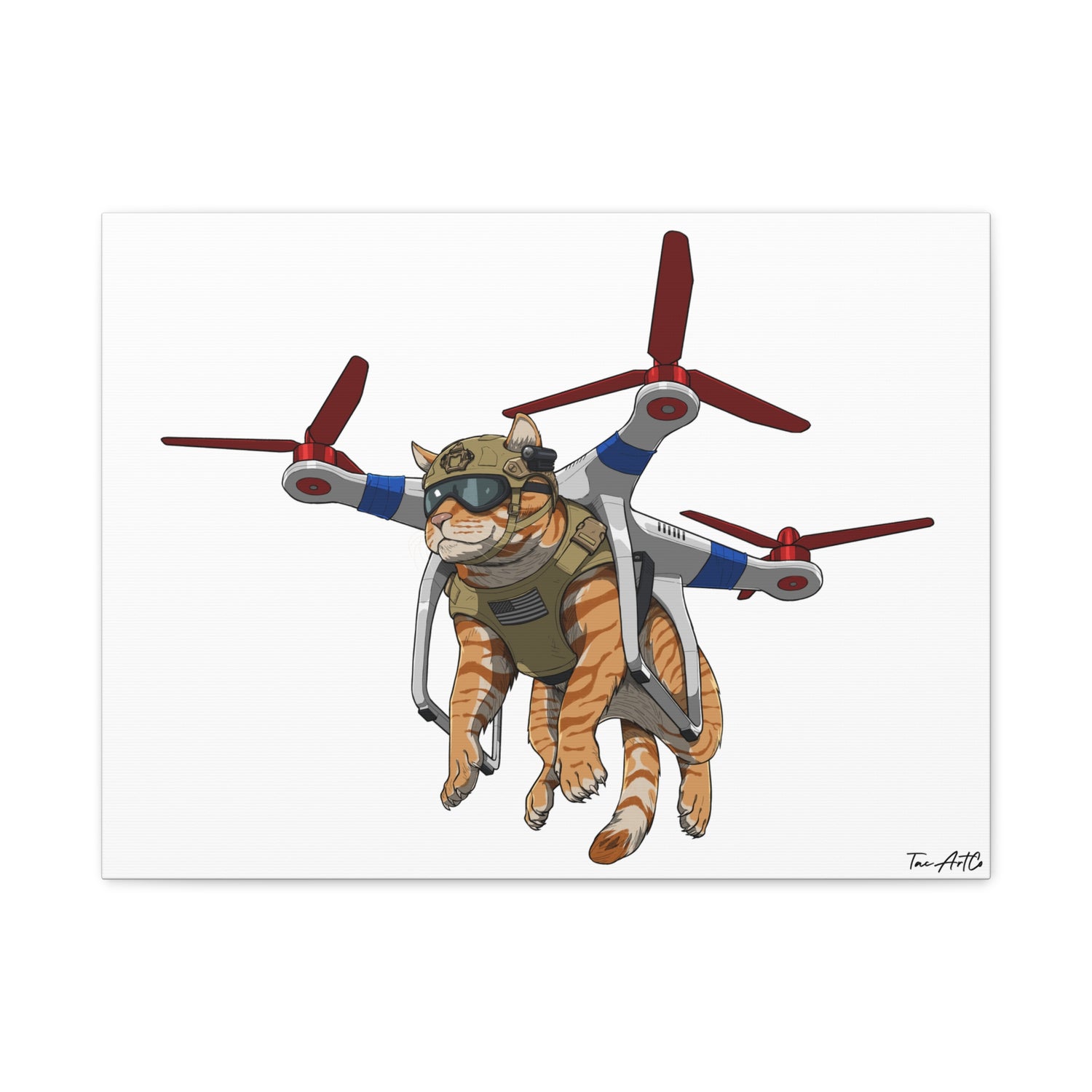 Assault Cat – Canvas Print