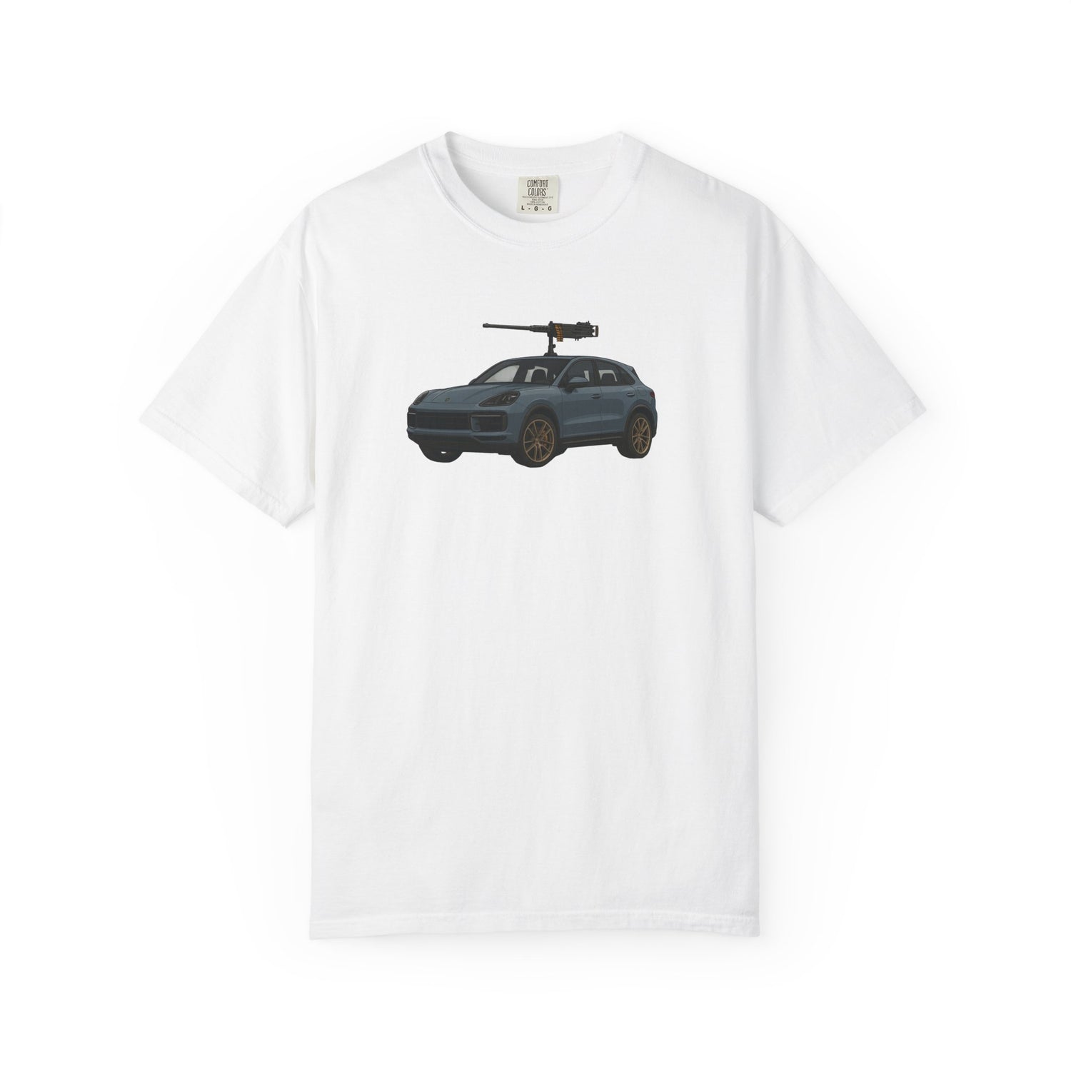 Porsche Cayenne Technical - Comfort Color 1717 Tee