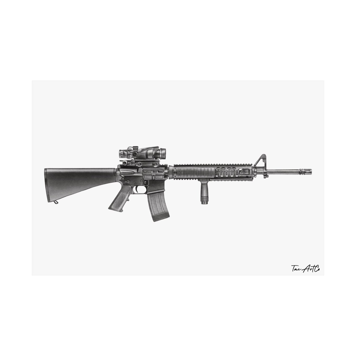 M16A4 - Matte Poster