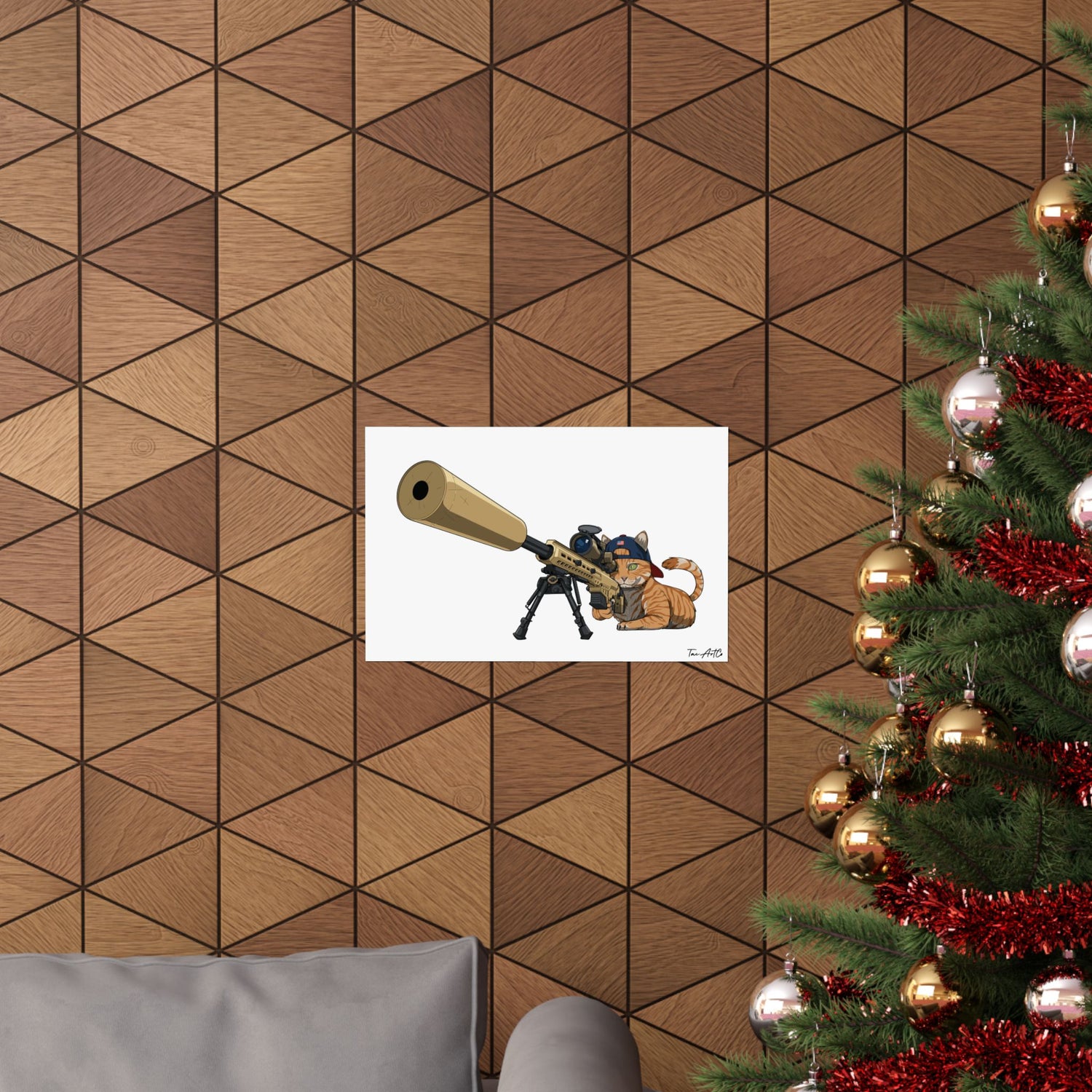 Mk22 Recon Cat - Matte Poster