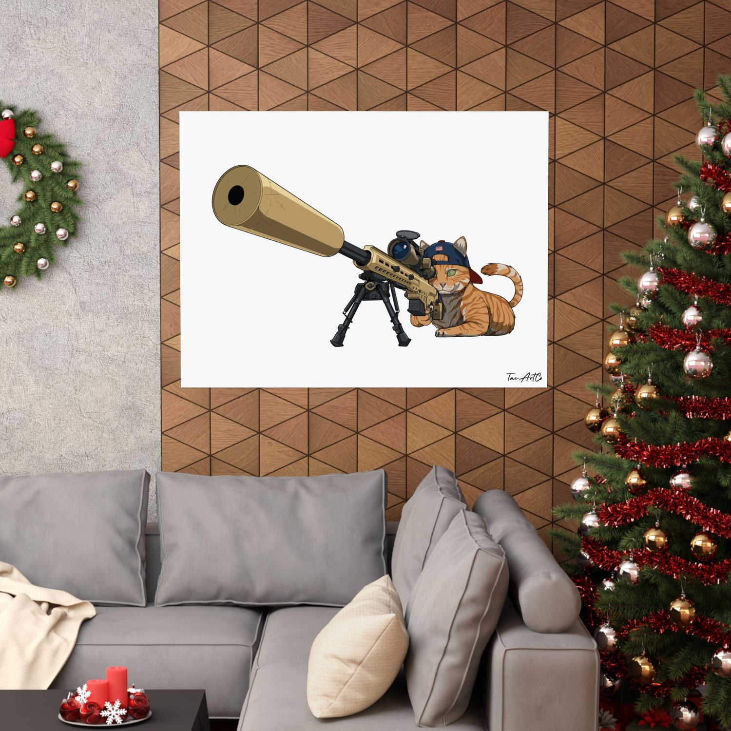 Mk22 Recon Cat - Matte Poster