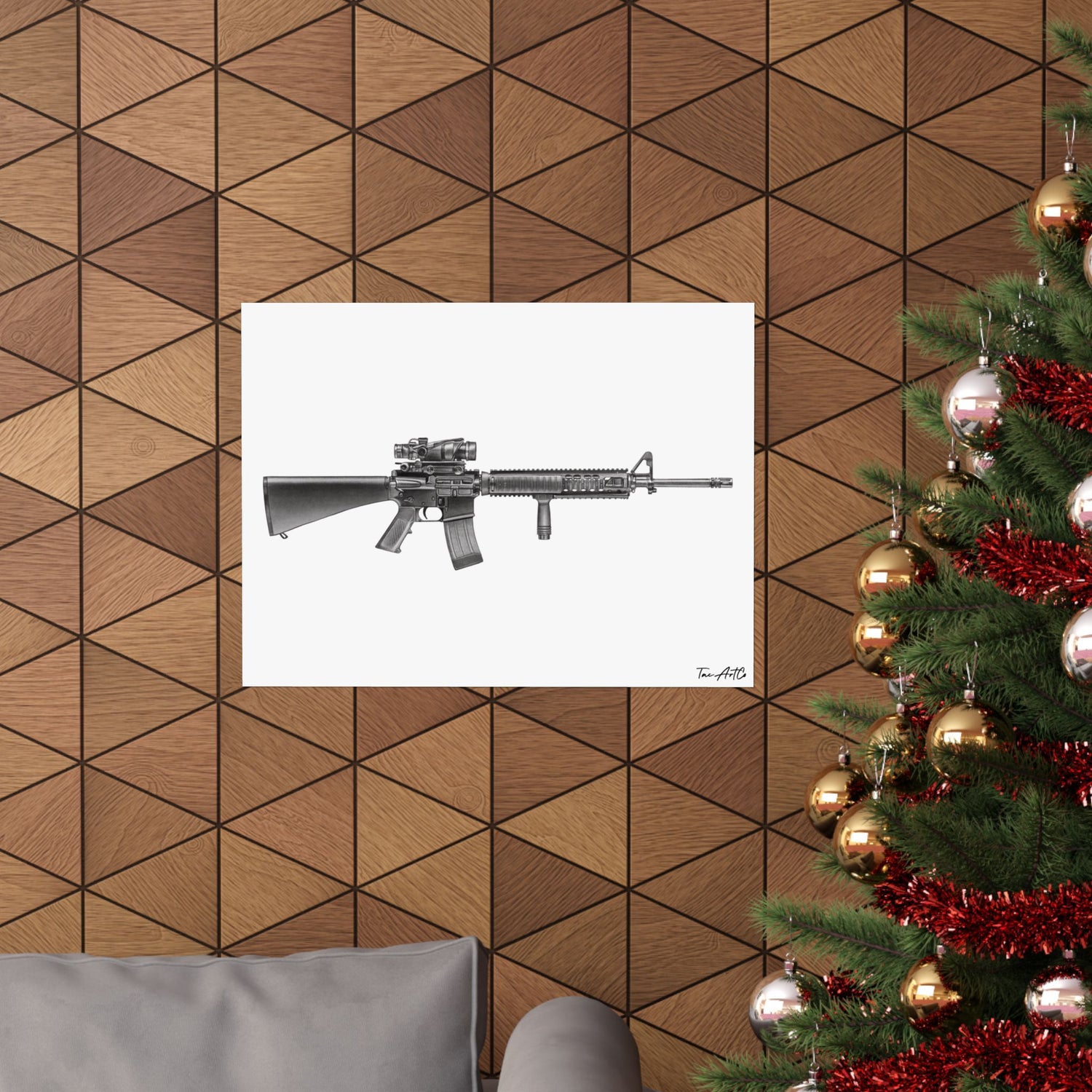 M16A4 - Matte Poster