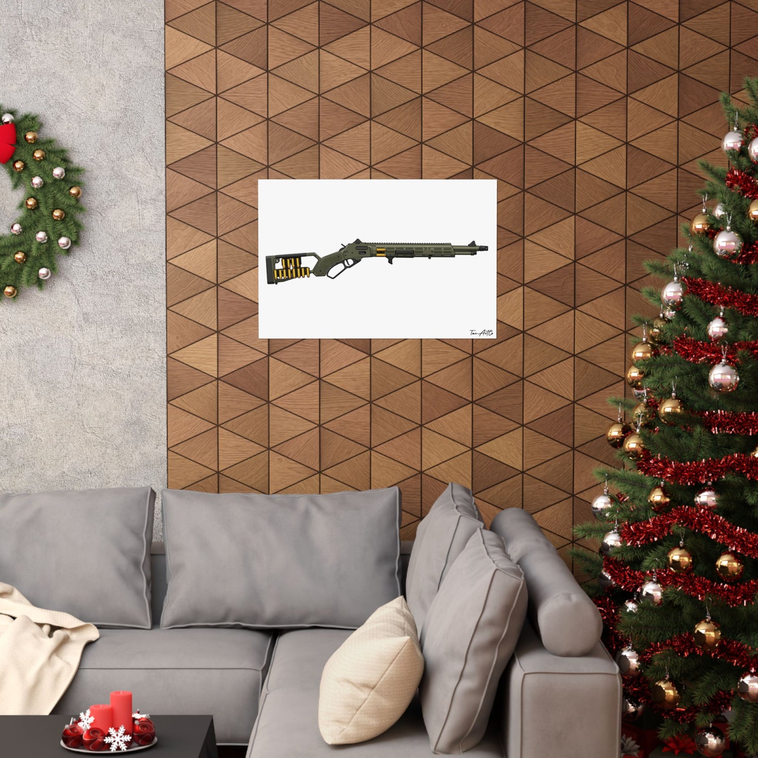 Lever Gun (MI) - Matte Poster