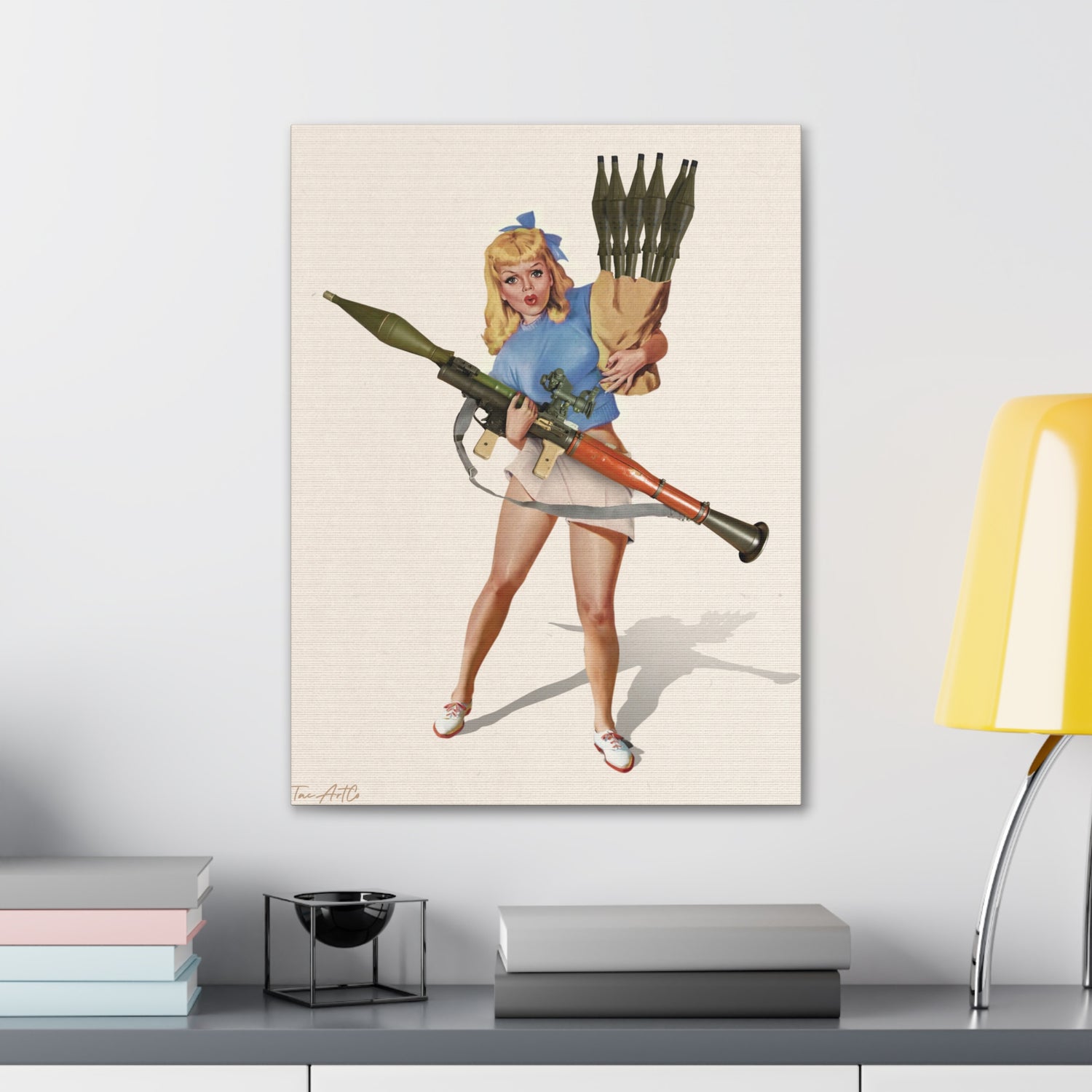 RPG Girl - Canvas Print