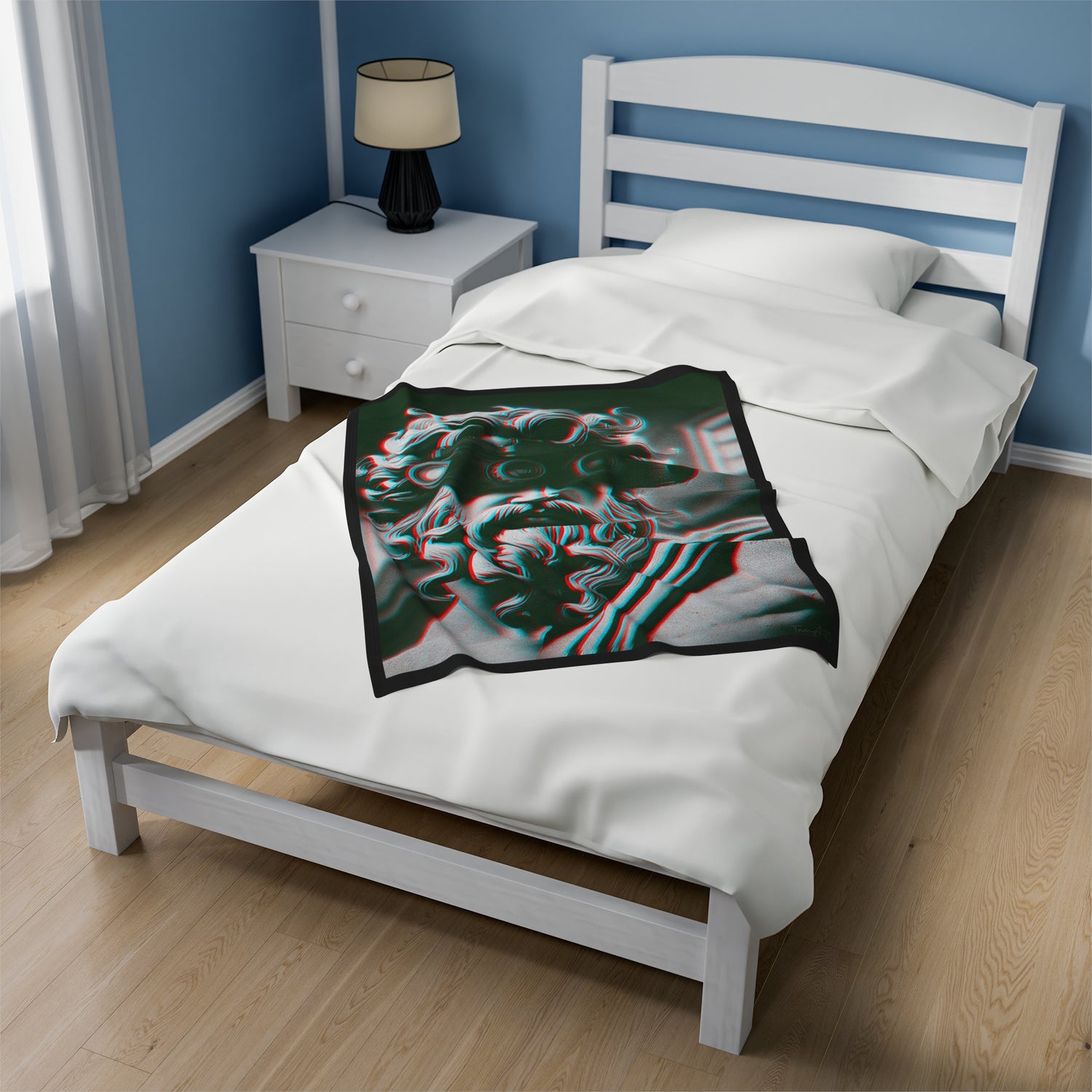 Greek Nods - Velveteen Plush Blanket