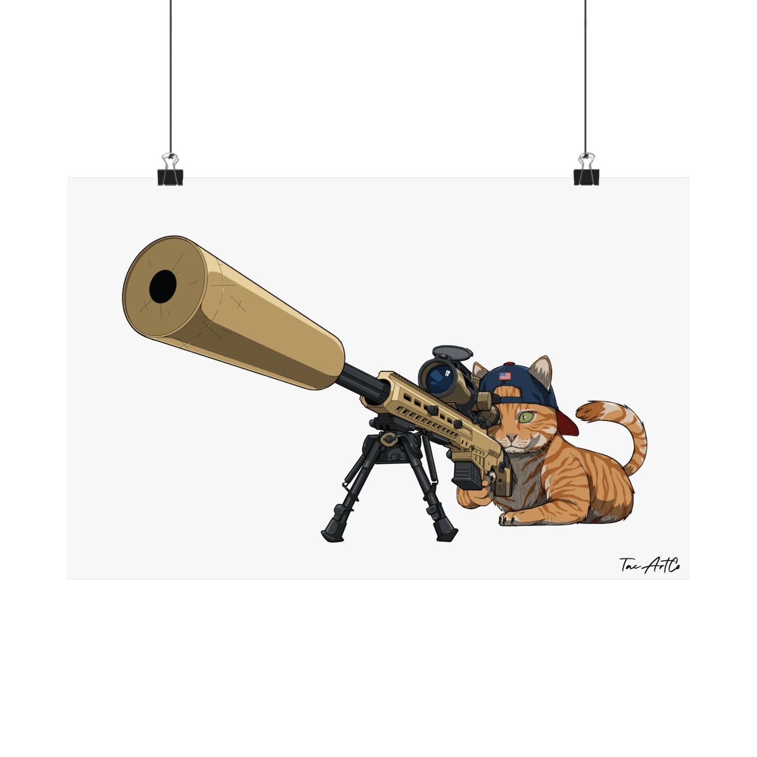 Mk22 Recon Cat - Matte Poster