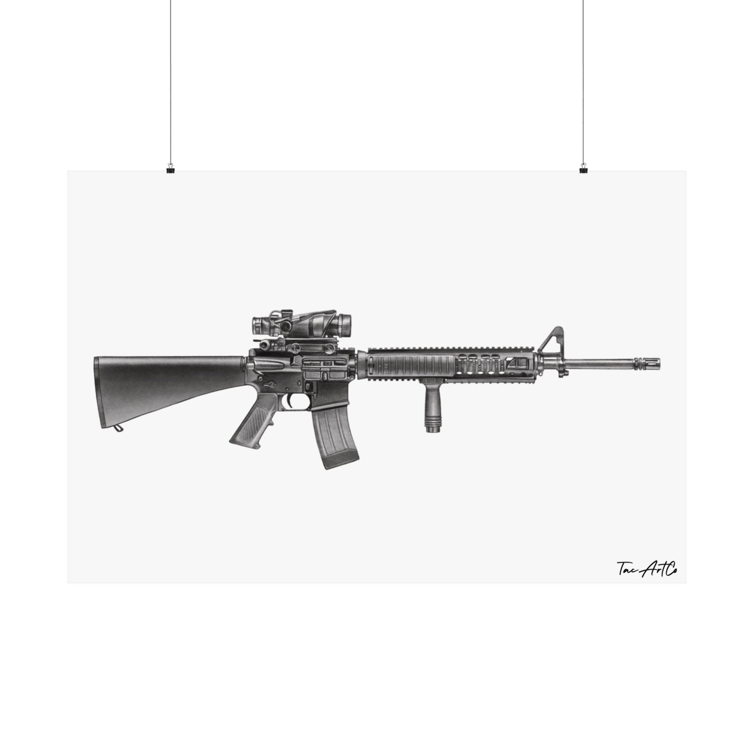 M16A4 - Matte Poster