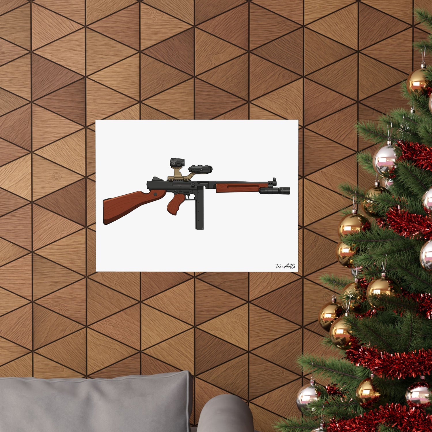 Modernized Thompson - Matte Poster