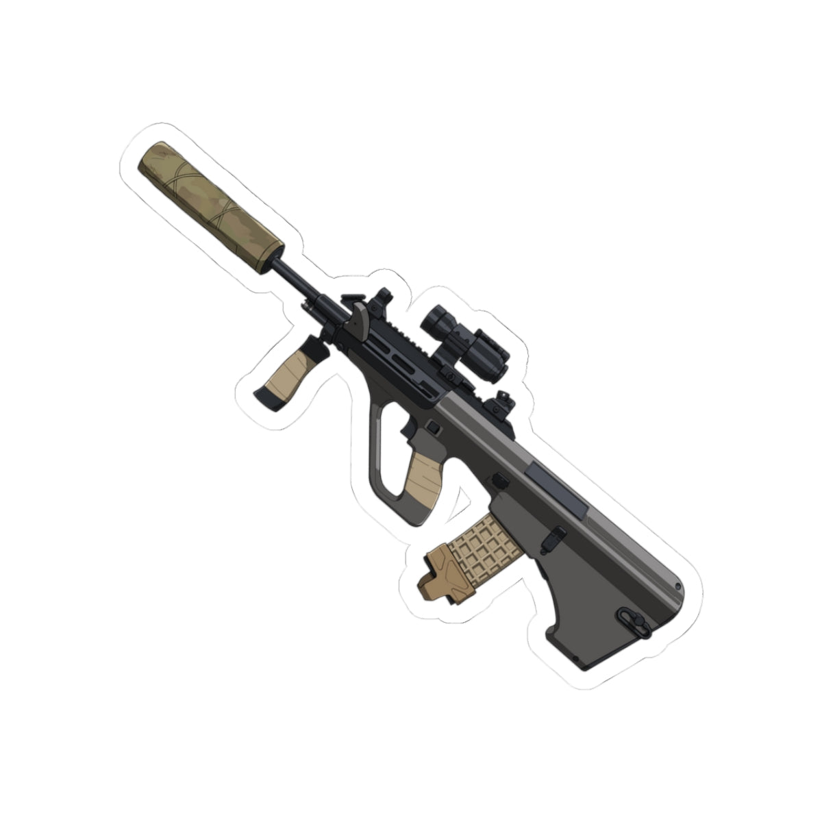 Steyr AUG – Bullpup Rifle Sticker