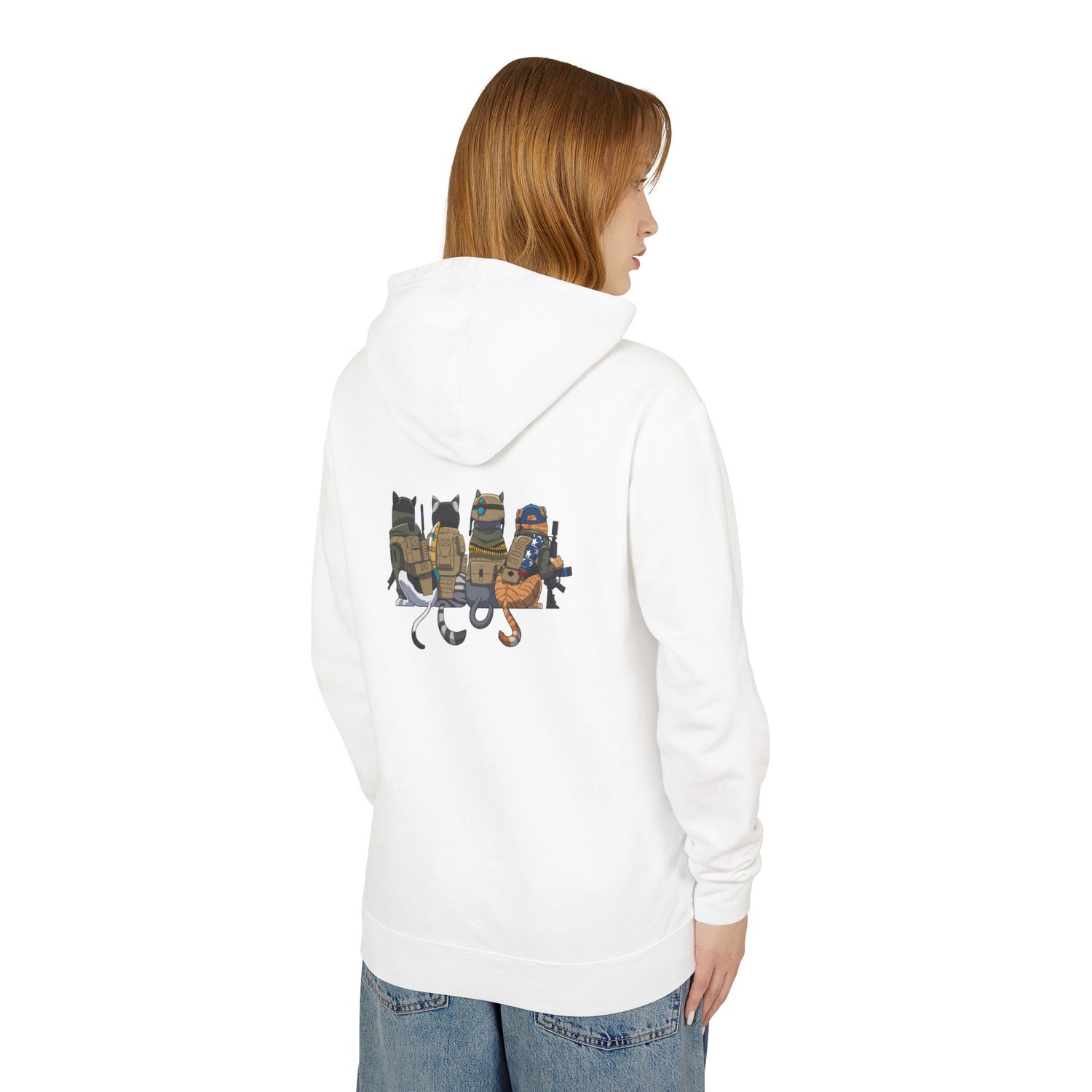 Tactical Cats – The Frontline Felines Hoodie